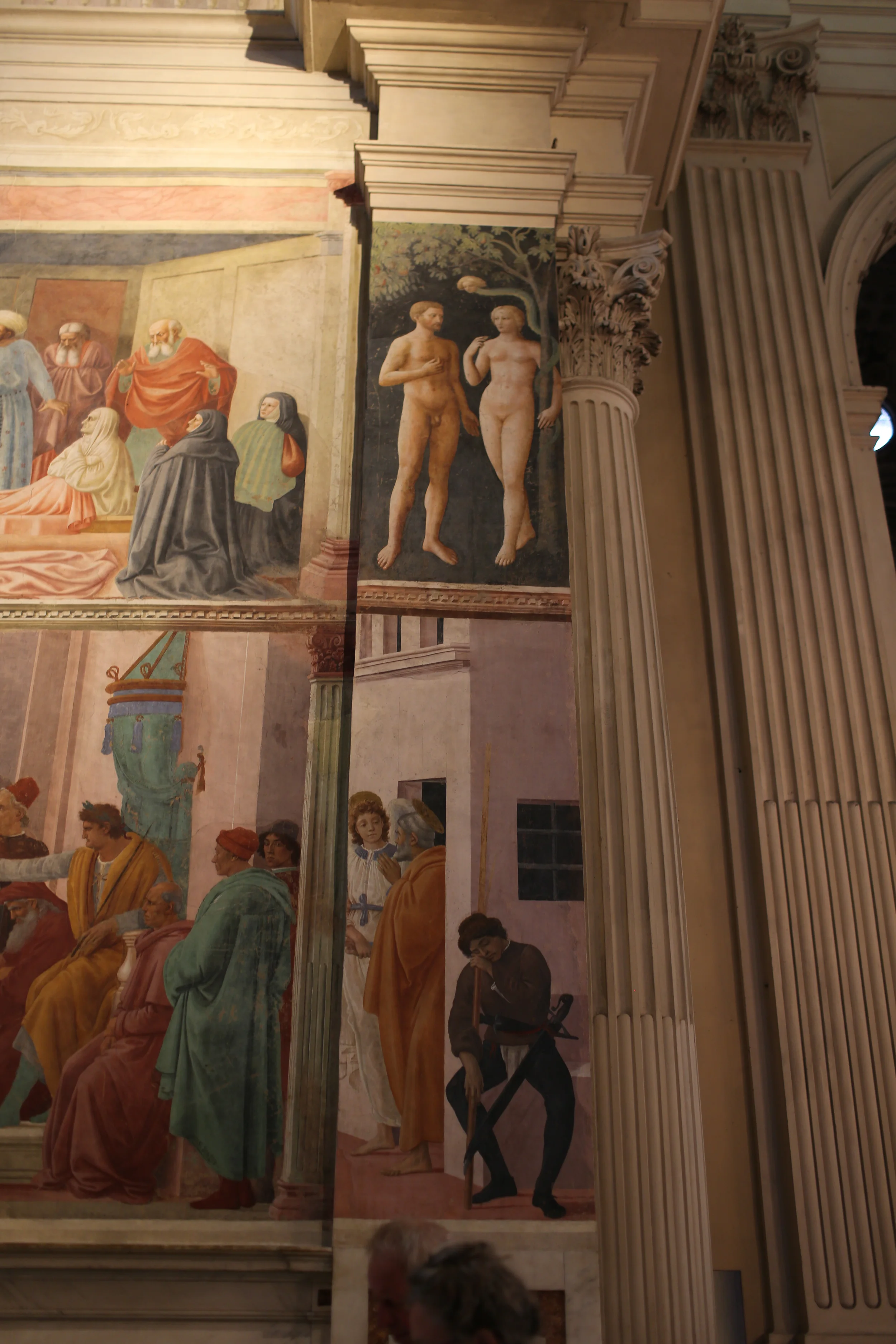 Page 28: Temptation of Adam and Eve, Brancacci Chapel