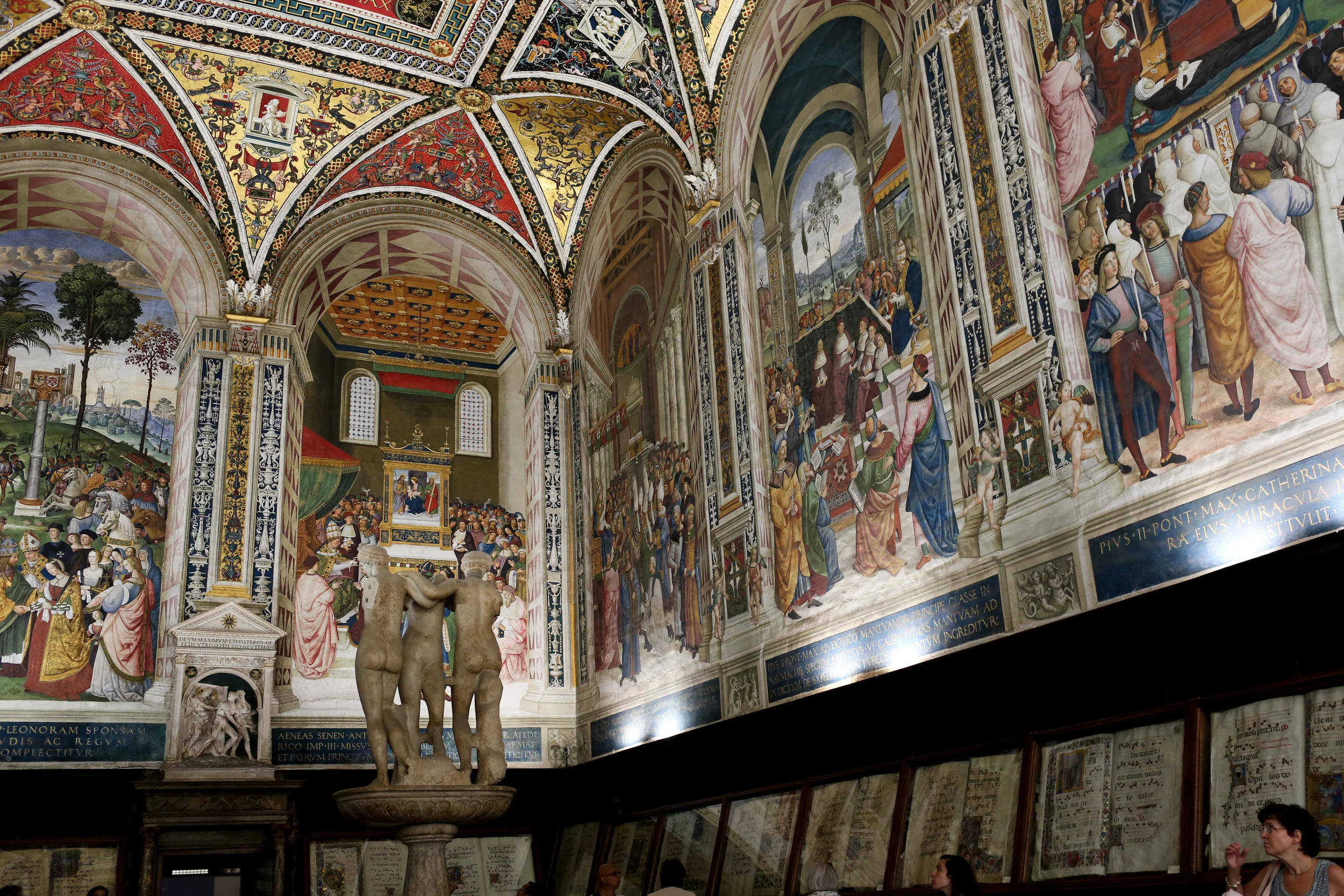 Page 58: Piccolomini Library in the Siena cathedral