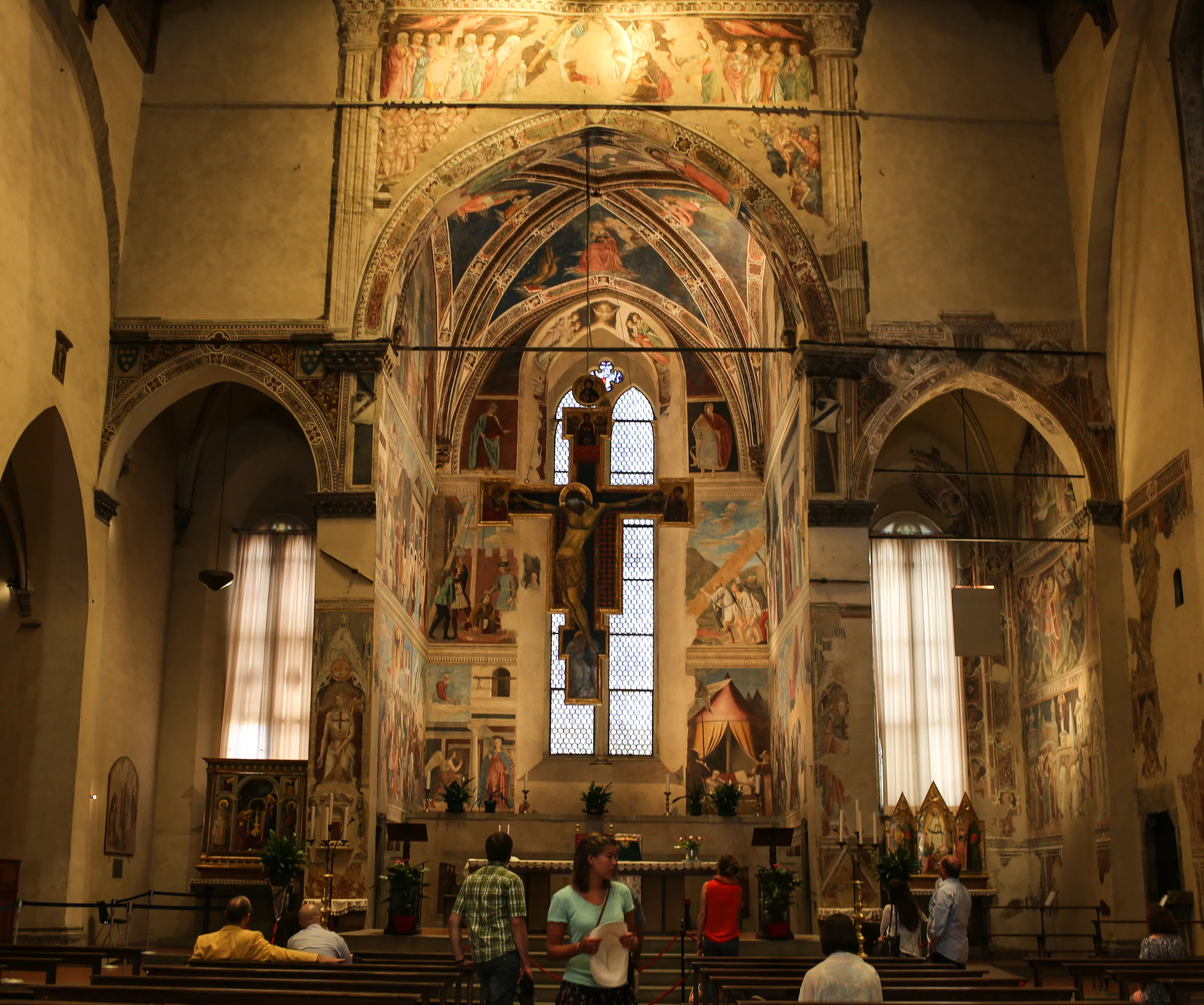 Page 71: The Apse behind the suspended Cross