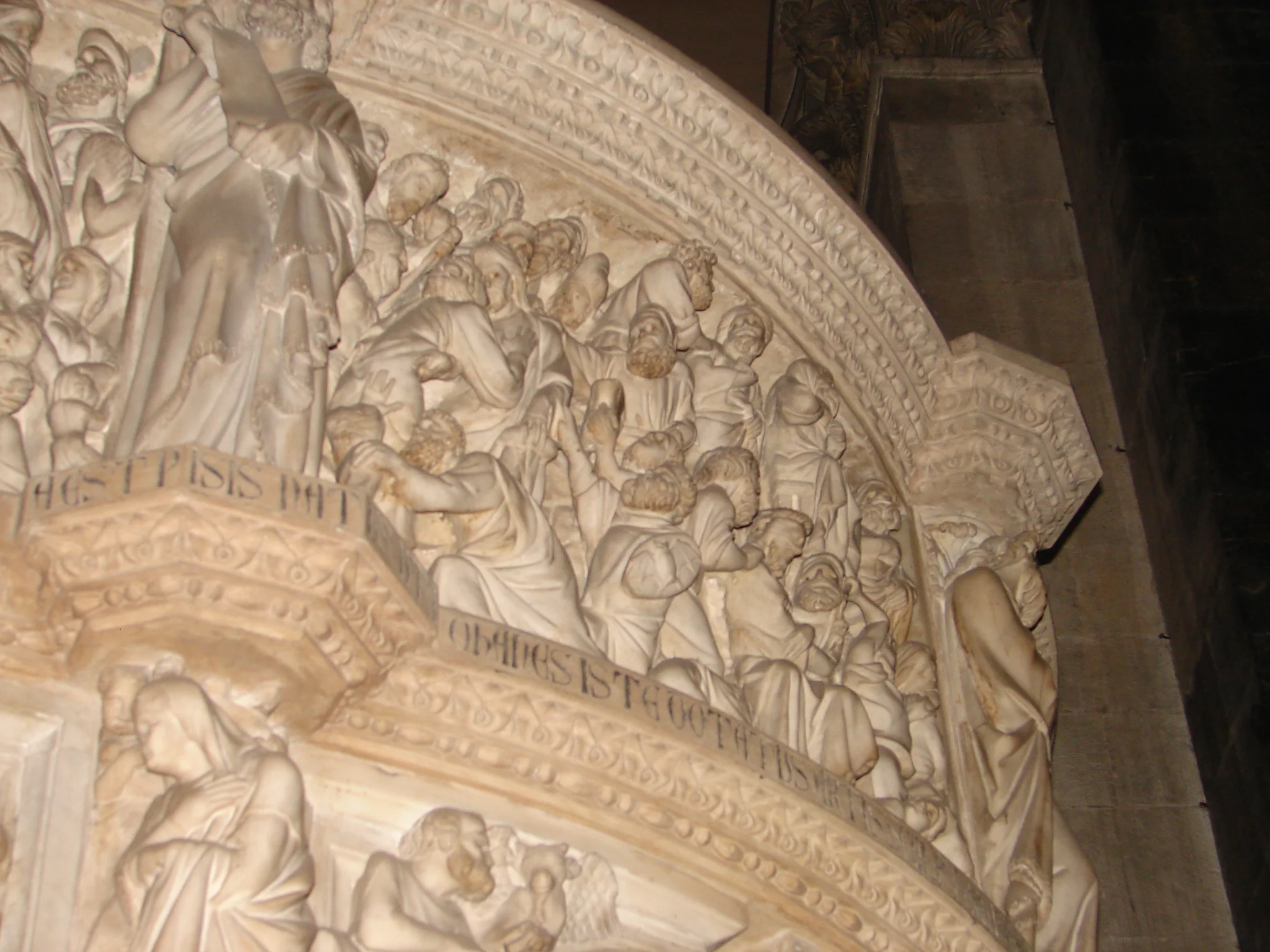 Page 113: Pulpit in the Pisa Duomo, detail
