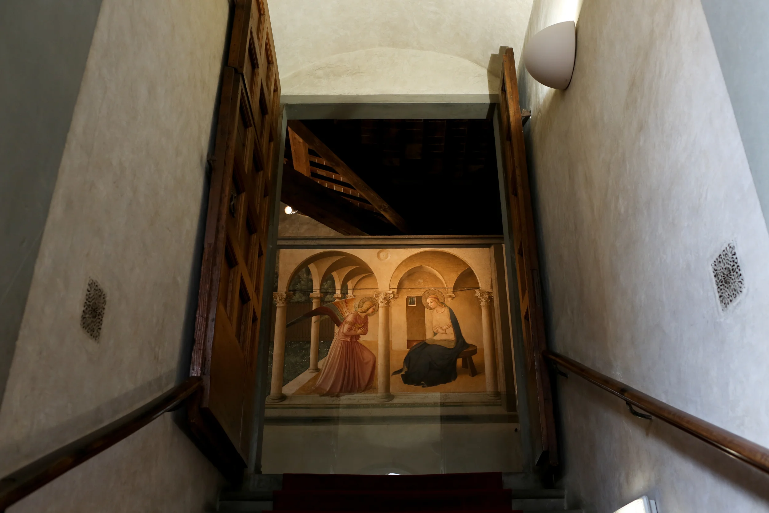 Page 134: Annunciation, Monastery San Marco, Fra Angelico (late 1440s)