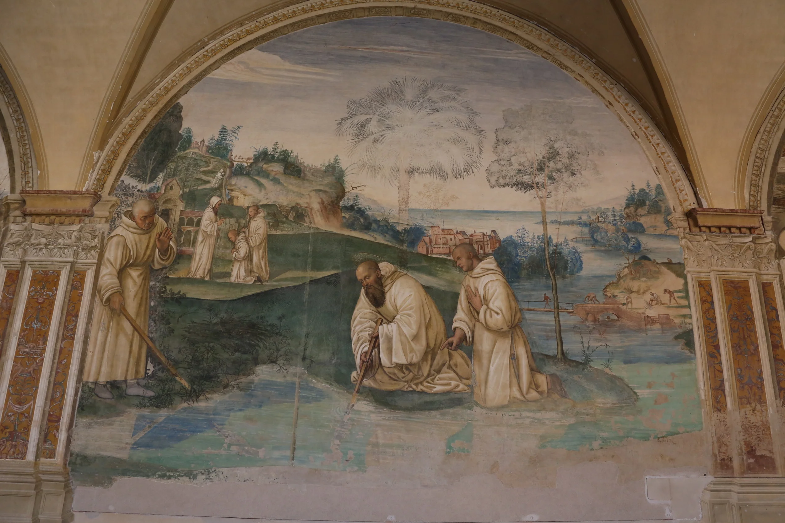 Page 181: Benedict restores the iron hoe