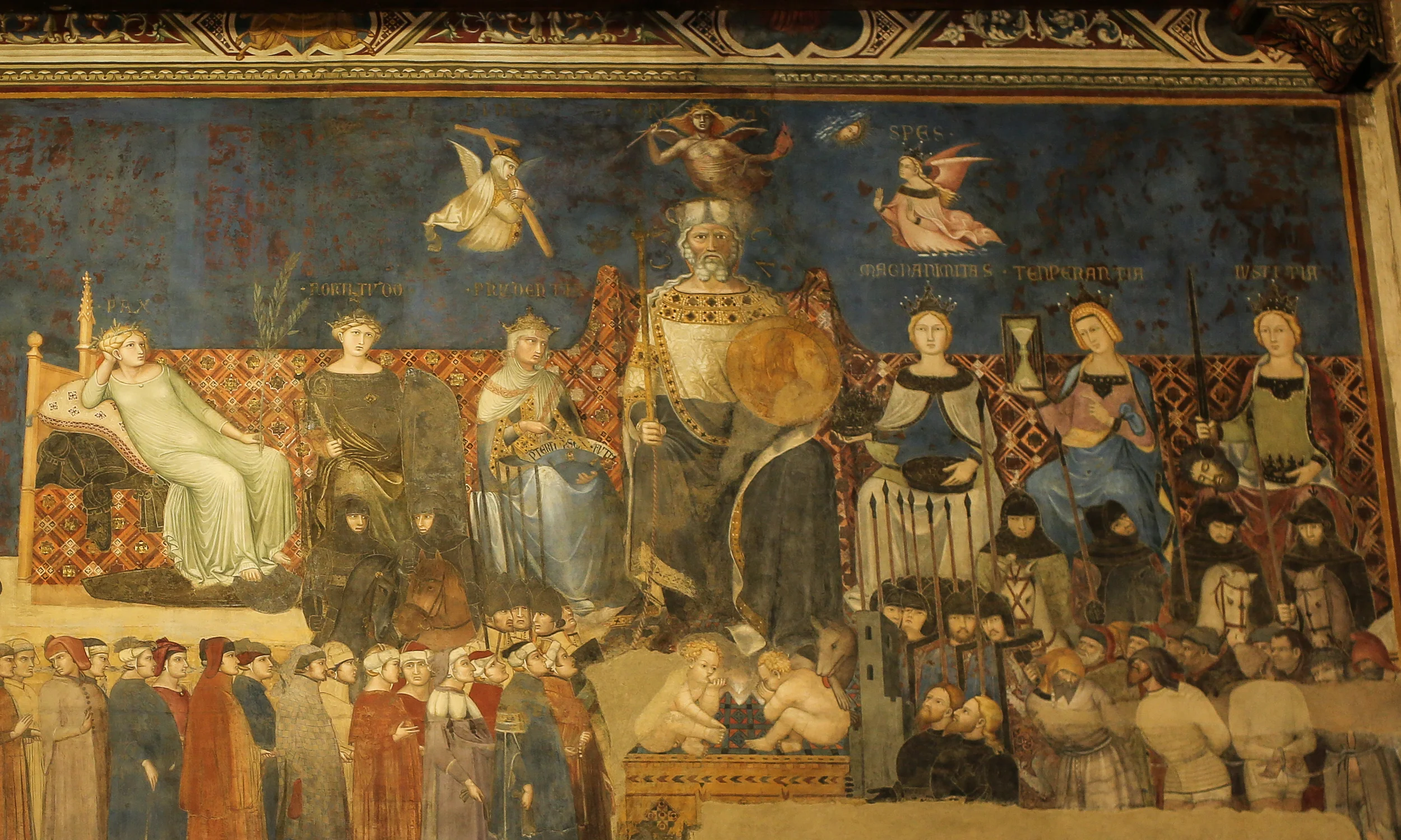 Page 188: Allegory of Good Government, Siena Town Hall (Ambrogio Lorenzetti, 1330s)