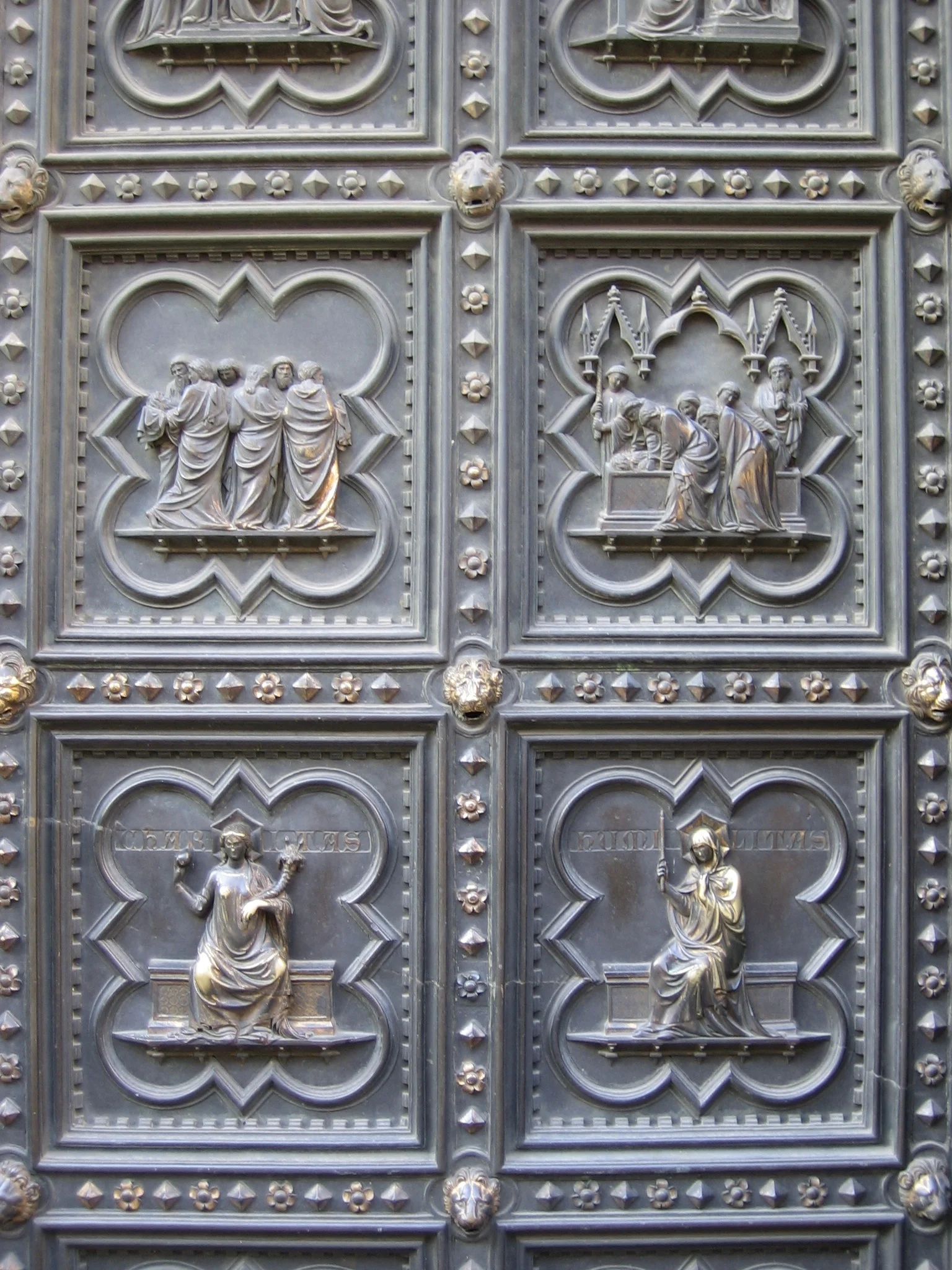 Page 188: Scenes from the life of John the Baptist, Florence Baptistry (Andrea Pisano, 1330s)