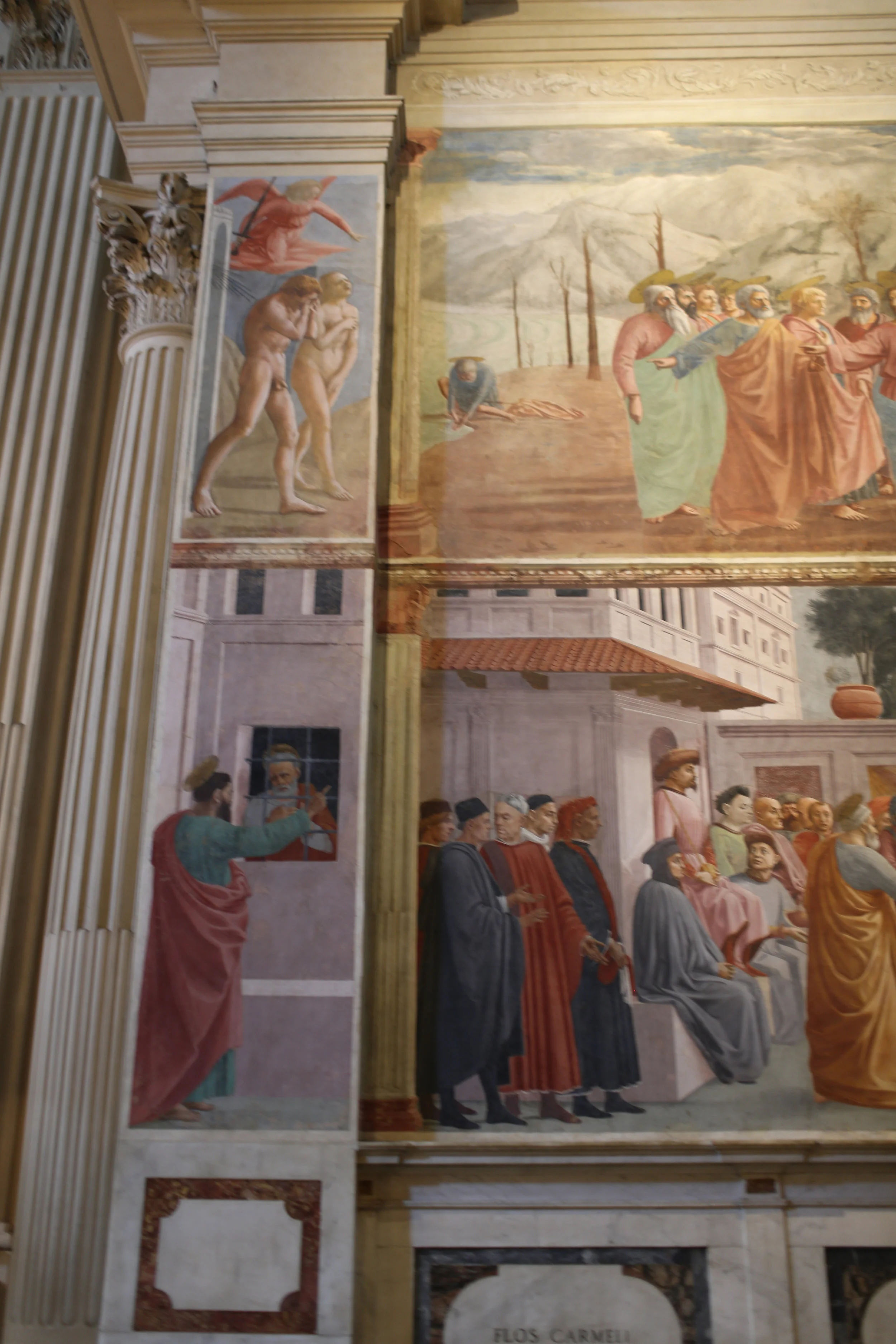 Page 30: Peter in prison, below the Expulsion