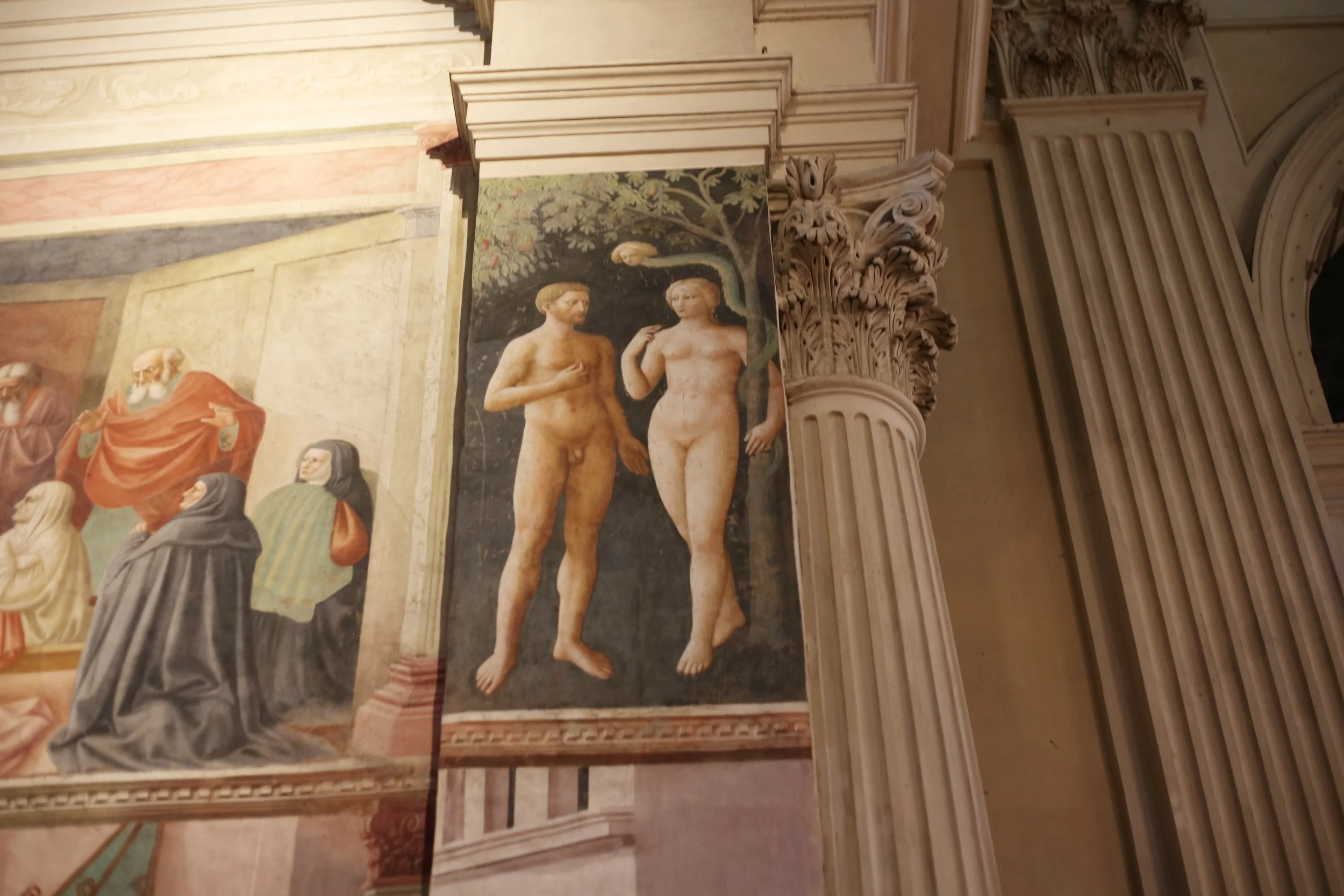 Page 64: The Temptation in the Brancacci Chapel, Church of the Carmine, Florence
