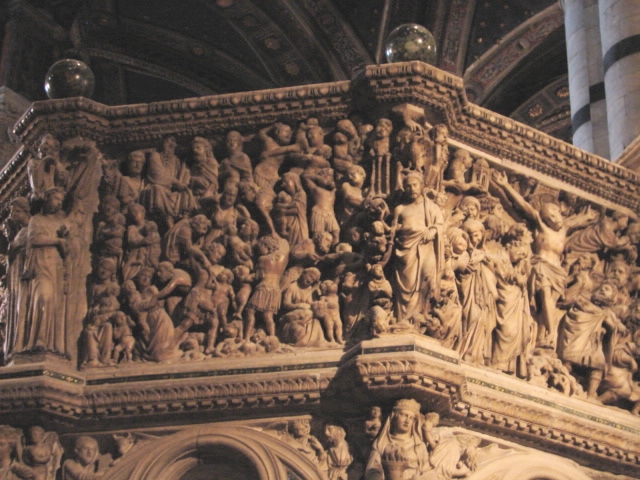 Page 113: Pulpit in the Duomo, Siena
