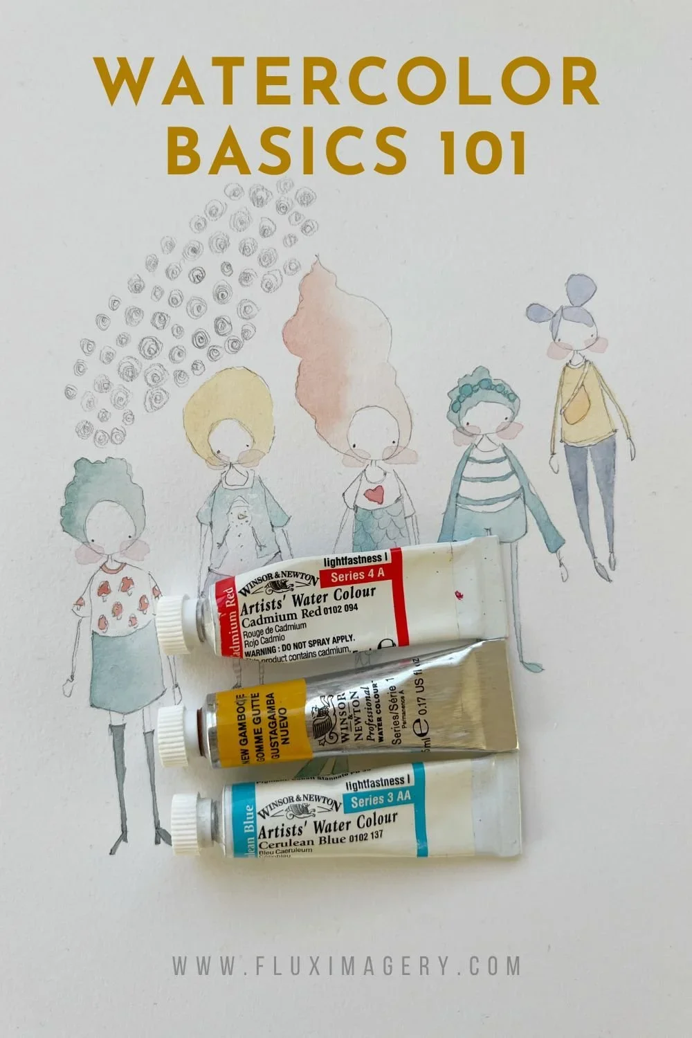 Why You Should Start Painting with Primary Color Watercolor Paints