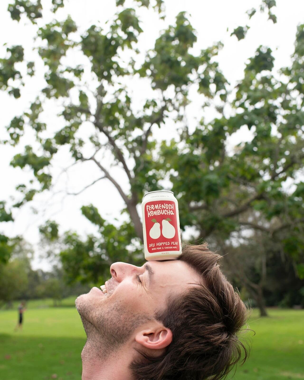 The Annual Fermensch Kombucha Forehead Balancing Competition is here 😉