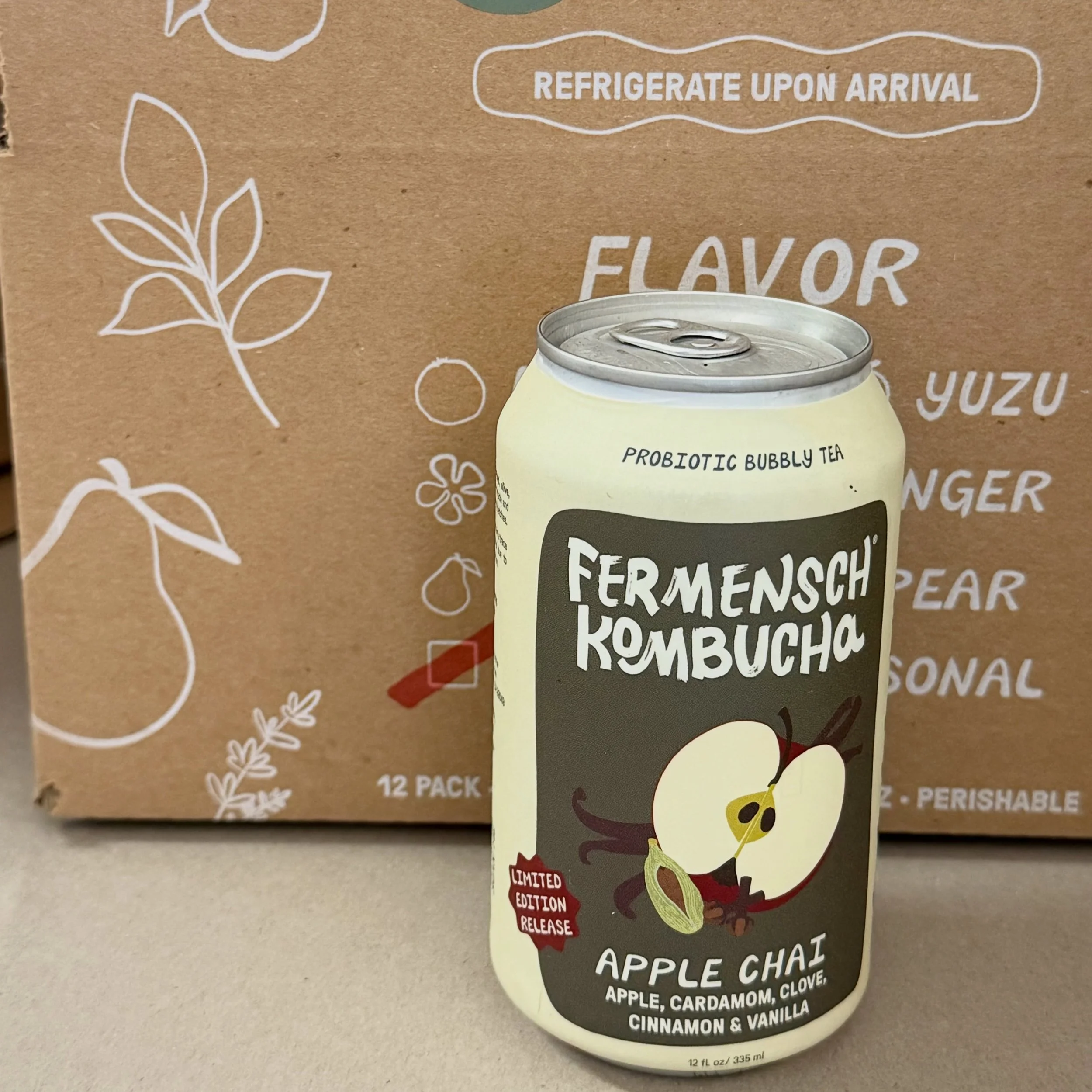 You know it&rsquo;s fall when Apple chai is canned 🍂🍎