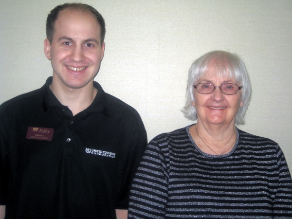 Jeremy and Shari, Valley Care and Rehab's March Stars of the Month