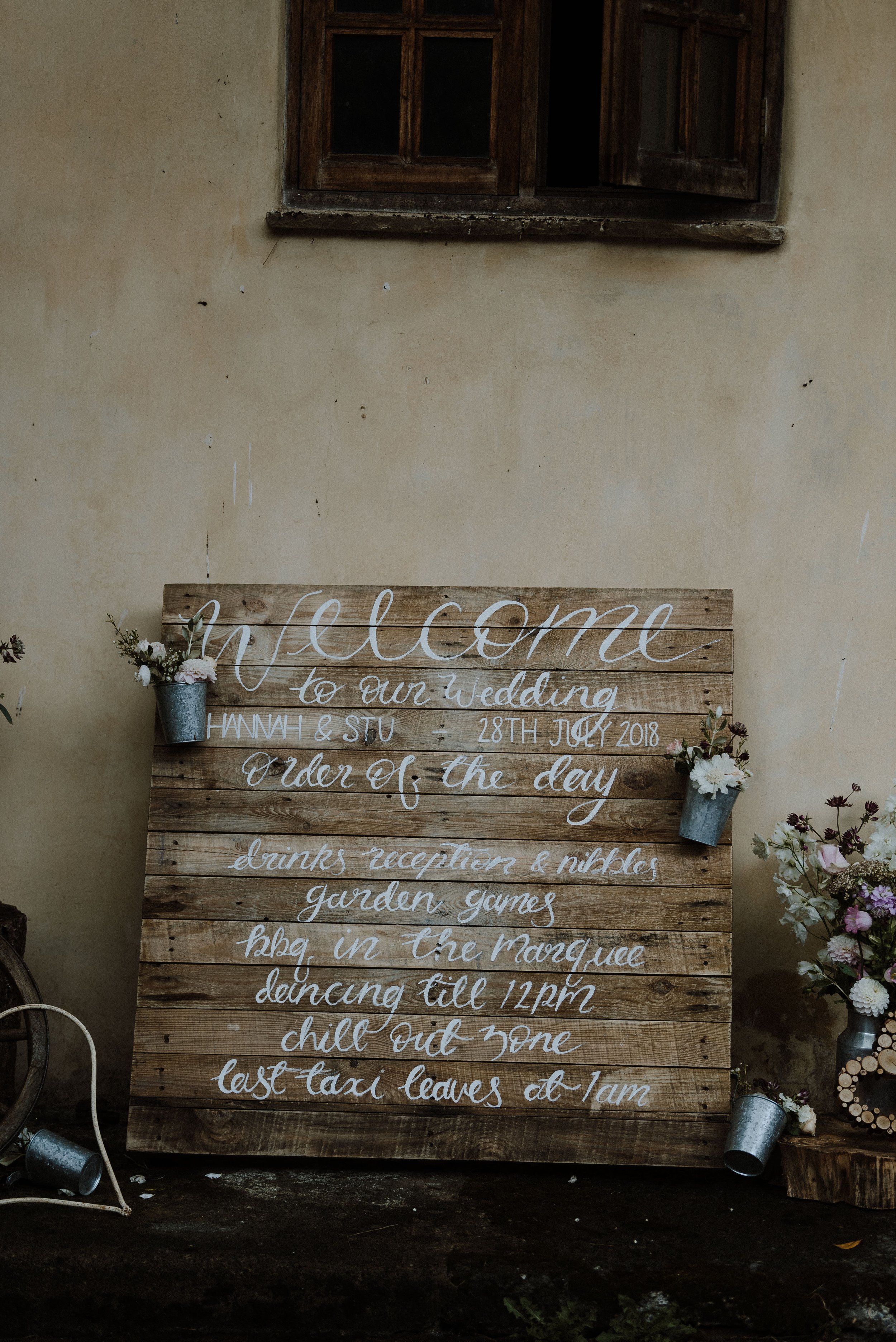 Wedding Pallet Sign 