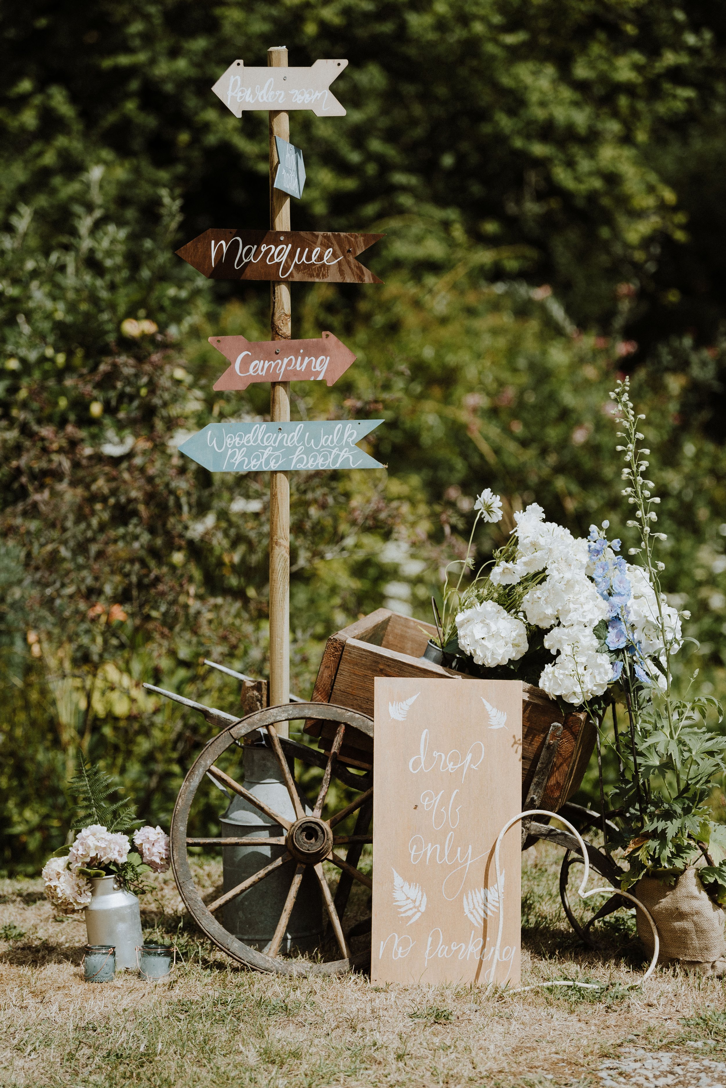 Wedding Wheelbarrow Hire 