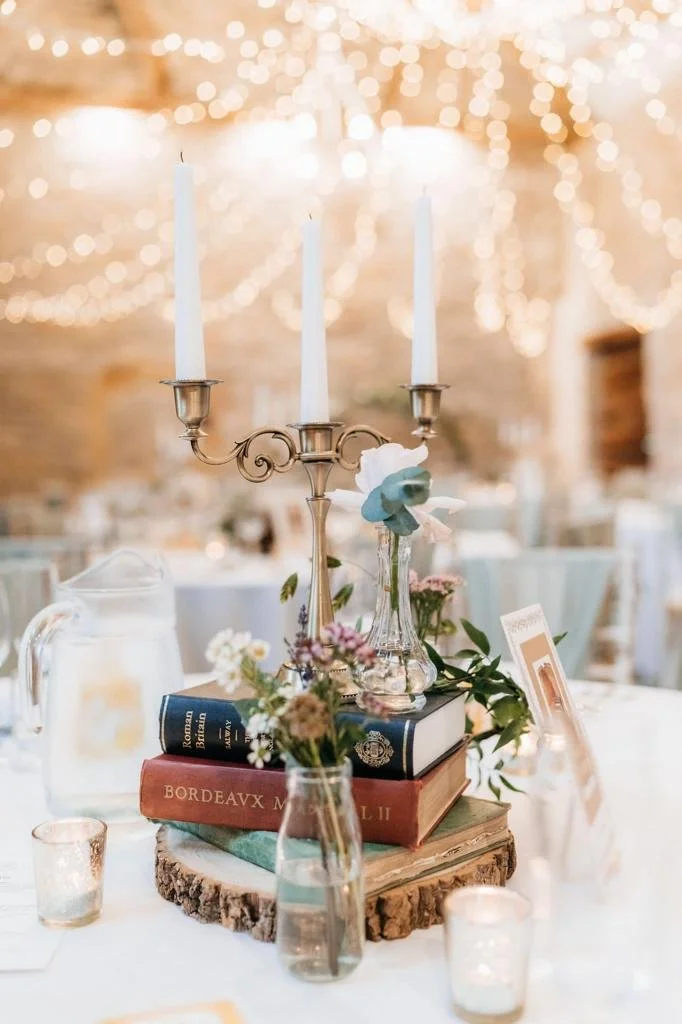 3 Arm Brass Candle Candelabra  - £8