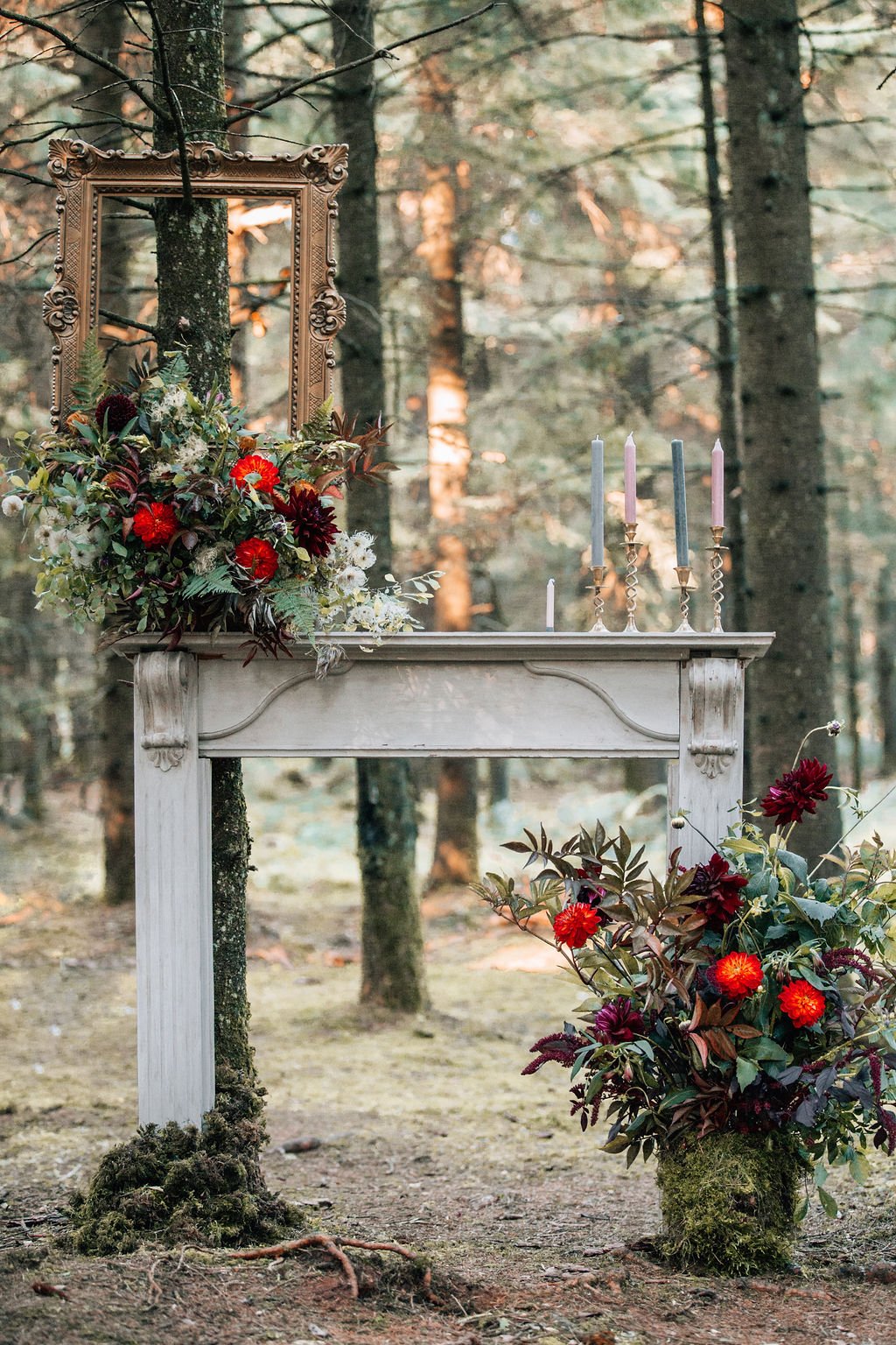 Forest Elopement Wedding Inspiration 