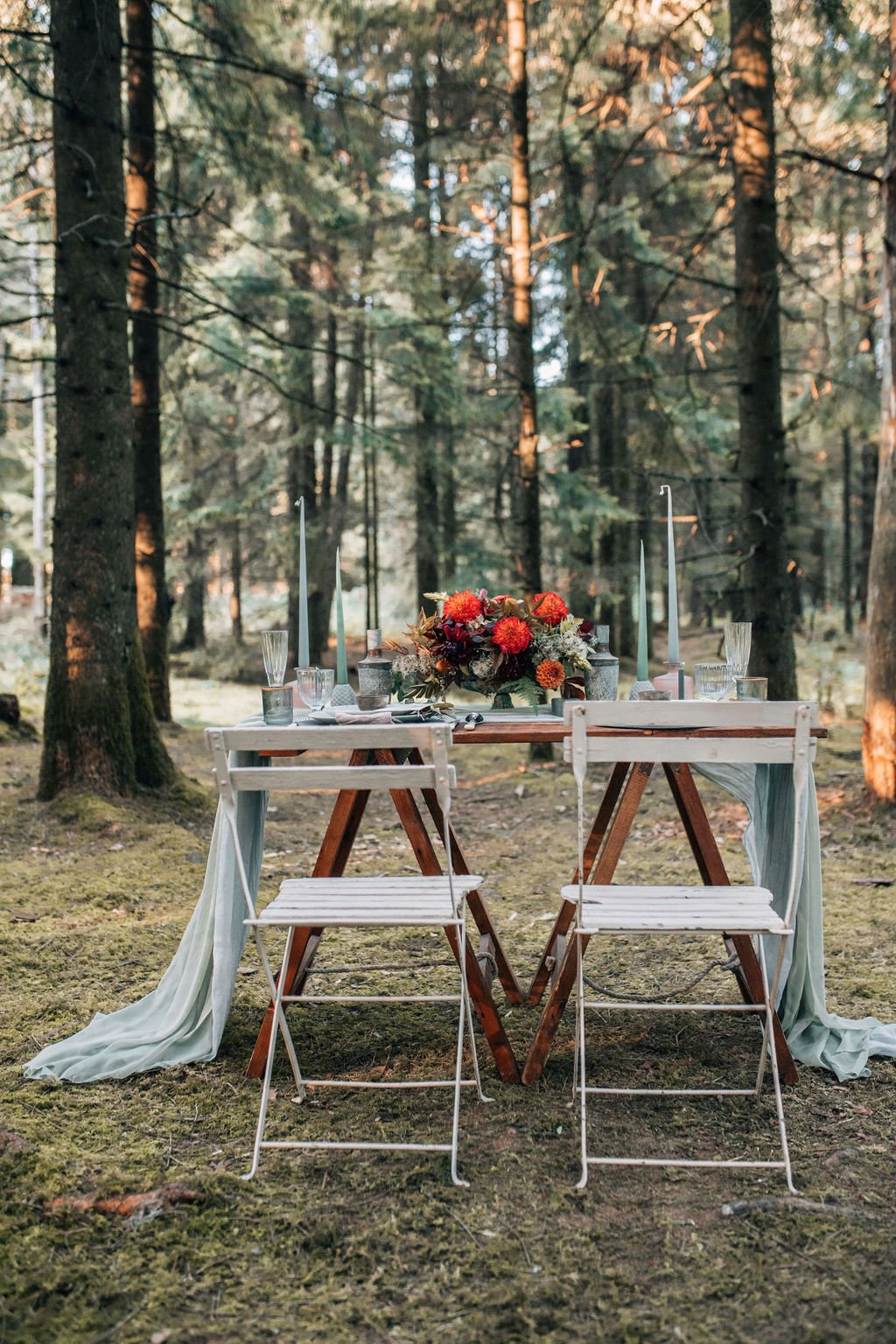 Forest Elopement Wedding Inspiration 