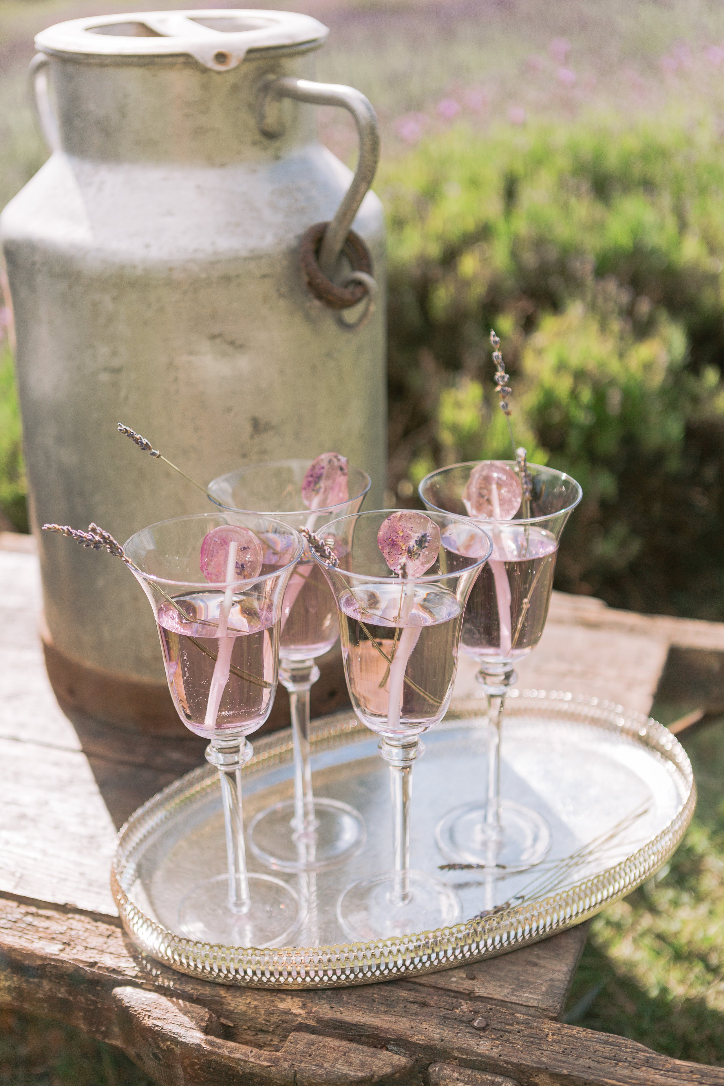 French Vintage Hire Milk Churns &amp; Vintage Jugs 