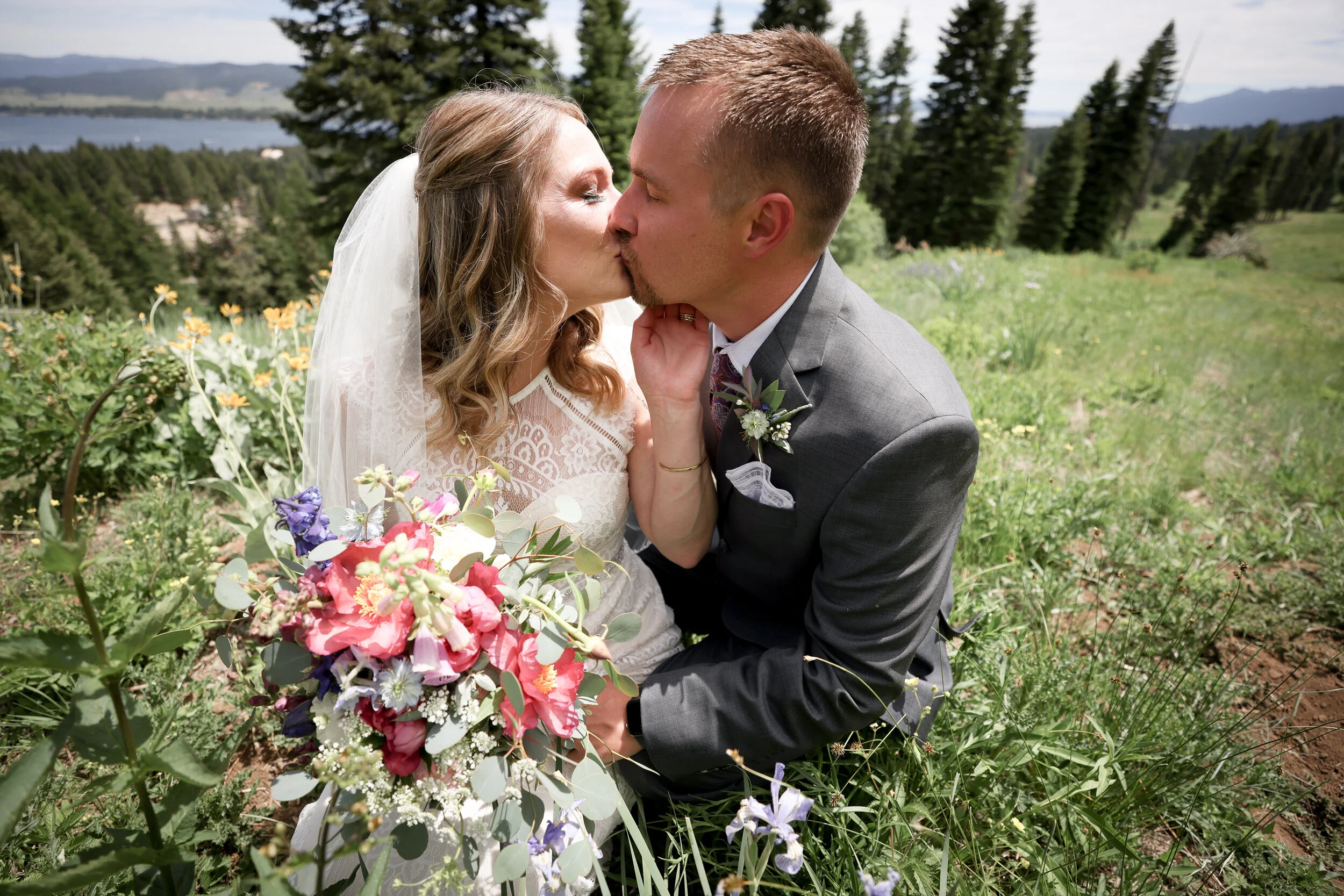 Mountaintop Vow Renewal - Tamarack Resort, Idaho