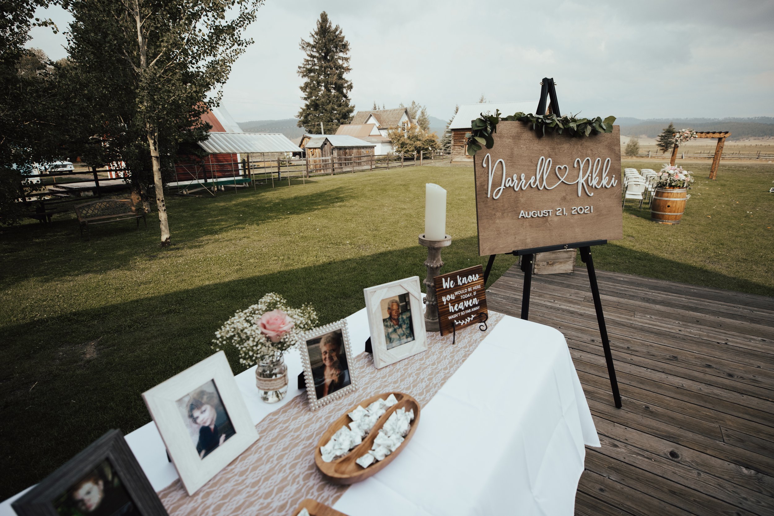 Wedding in Memory Table