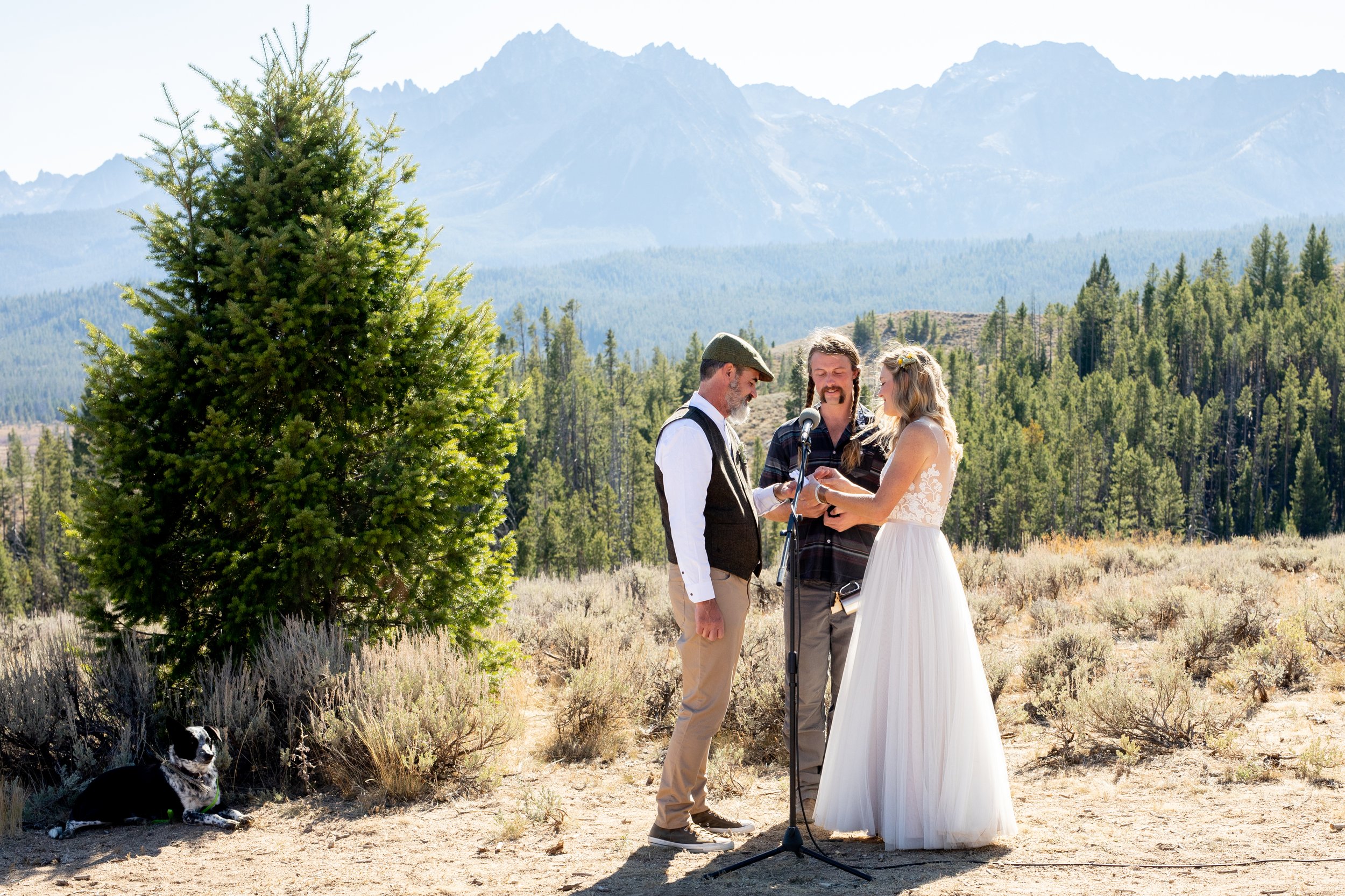 Idaho Mountain Wedding Stanley Sawtooths