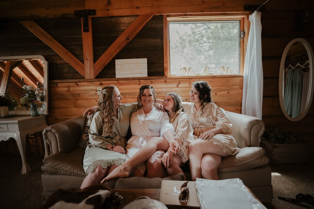 Bridal Party in Robes