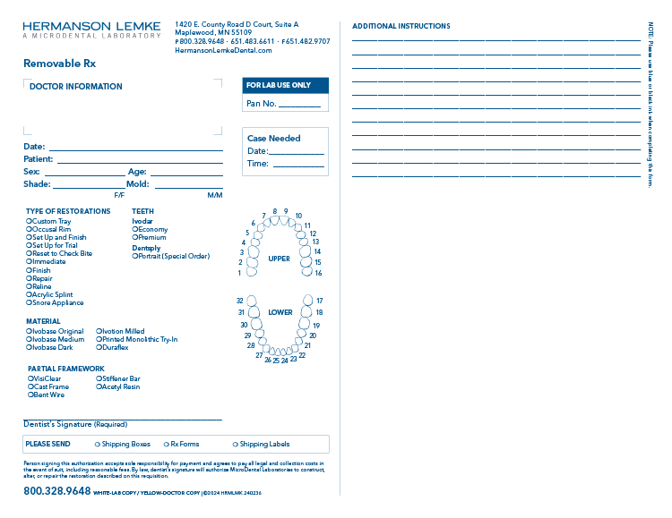 Resources — Hermanson Lemke Dental Lab