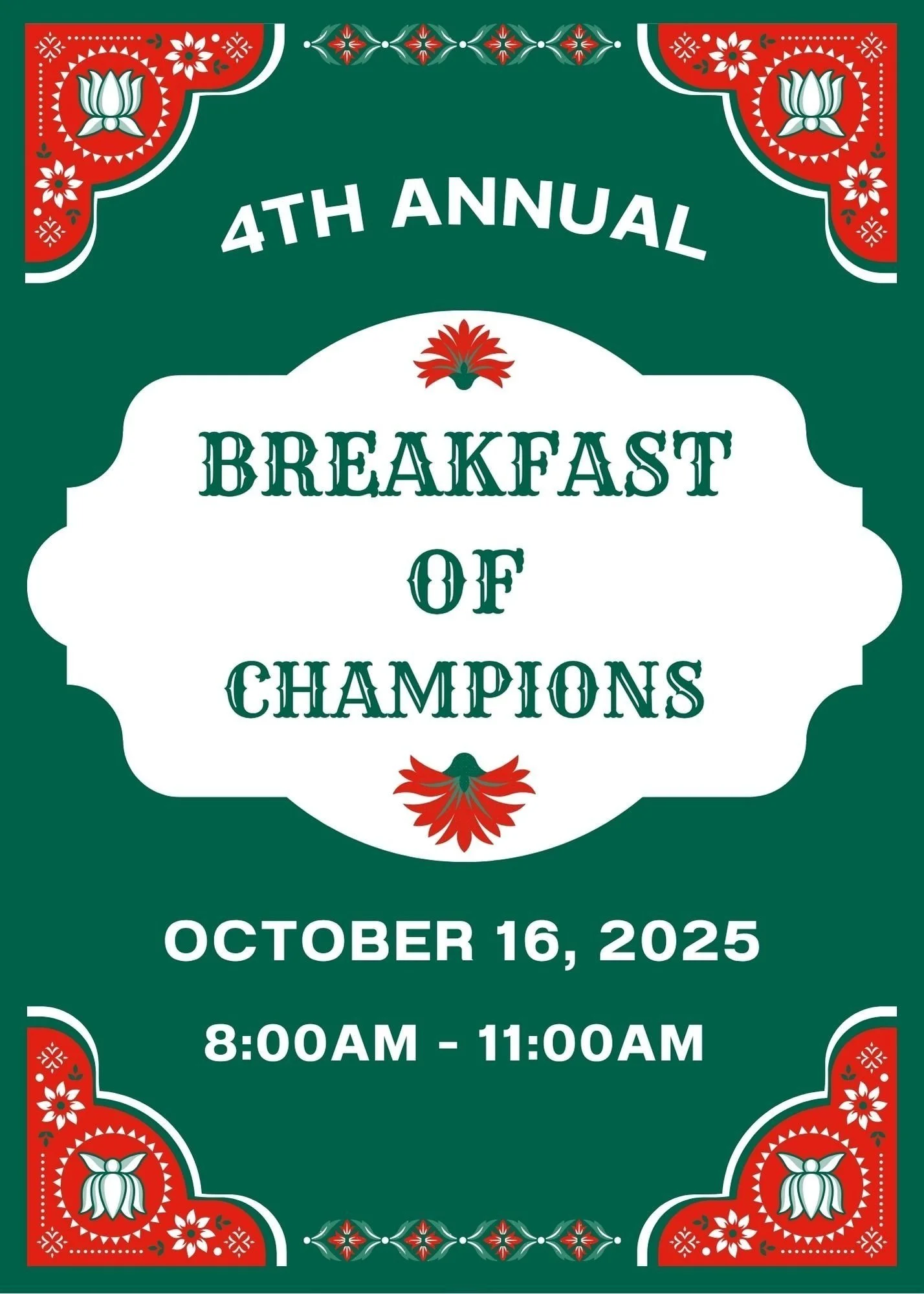 4th Annual Breakfast of Champions
