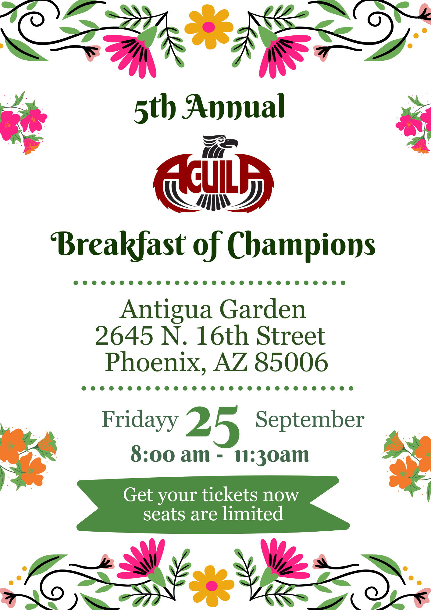 5th Annual Breakfast of Champions