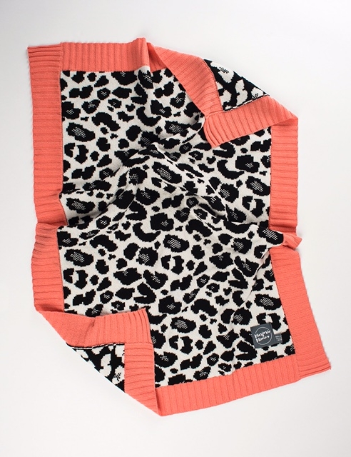 animal print baby blanket