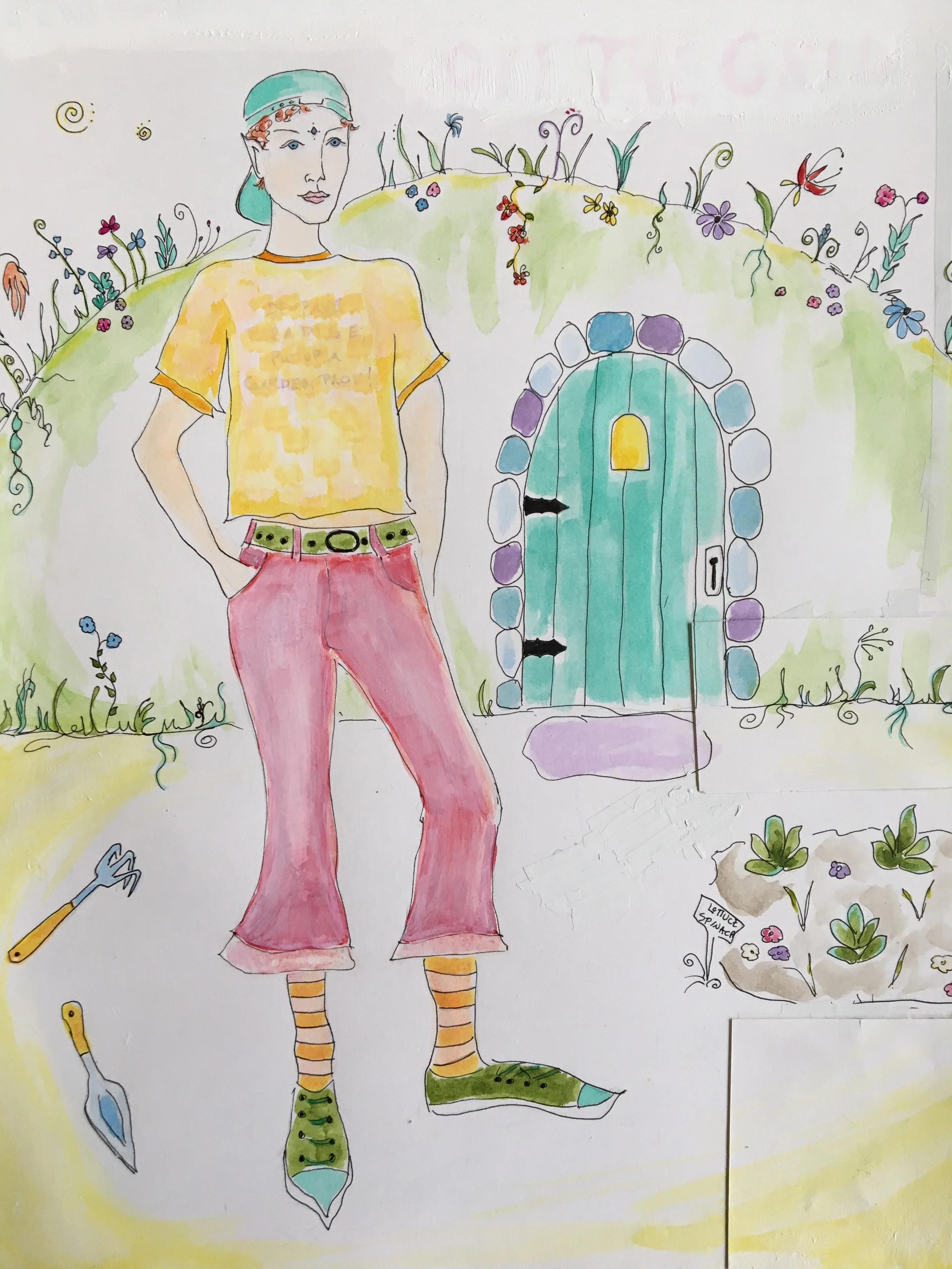  Aludditie - The Ungoddess of Life Unplugged.  De-pave paradise and put up a garden plot.                 