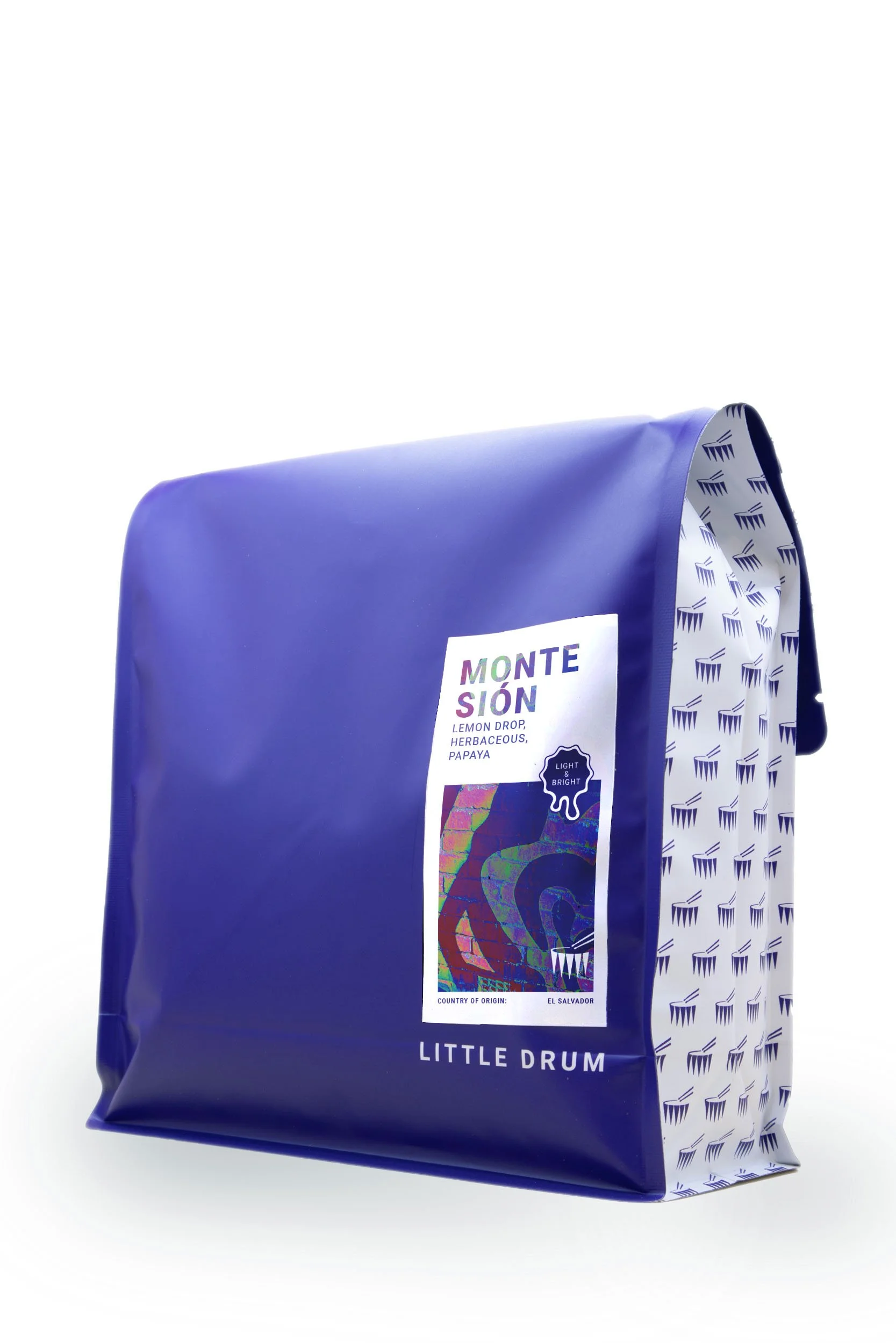 coffee bag sticker design