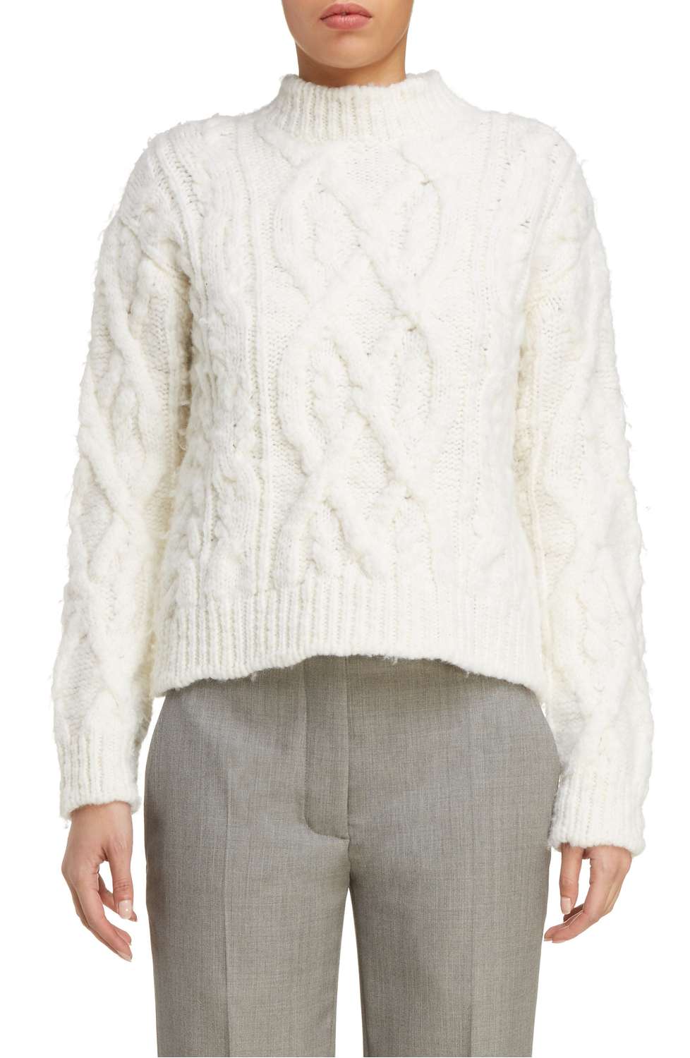 Acne edyta cable knit sweater