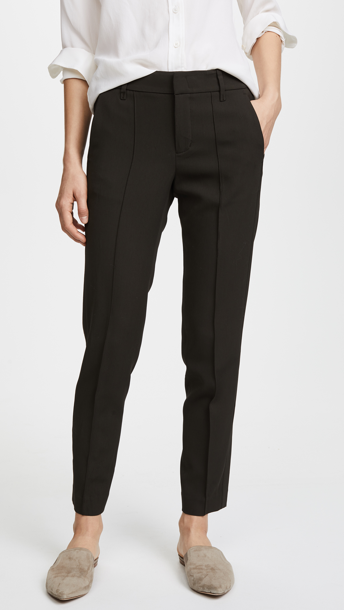 vince stitch front strapping pants