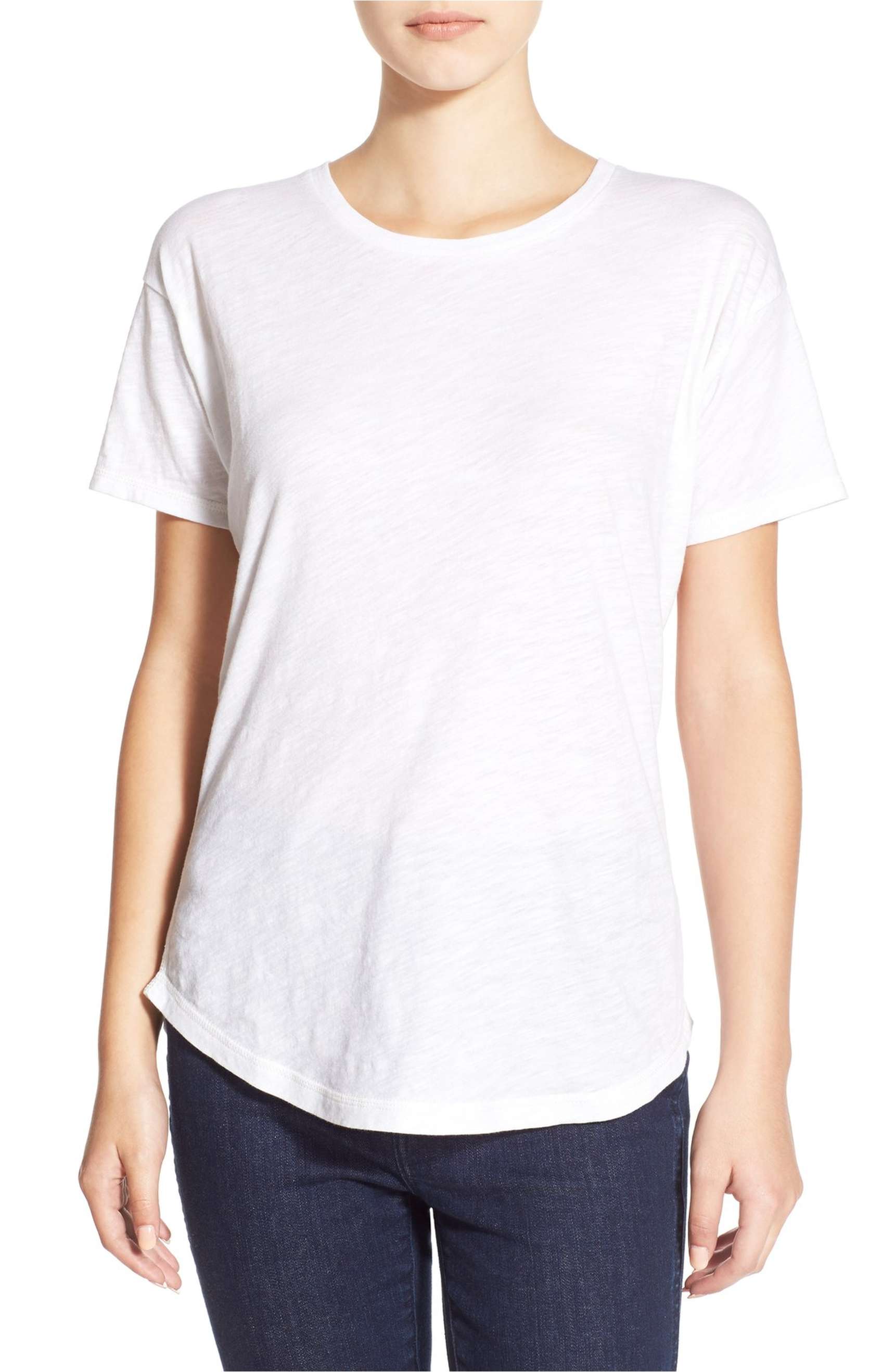 madewell whisper cotton crewneck tee