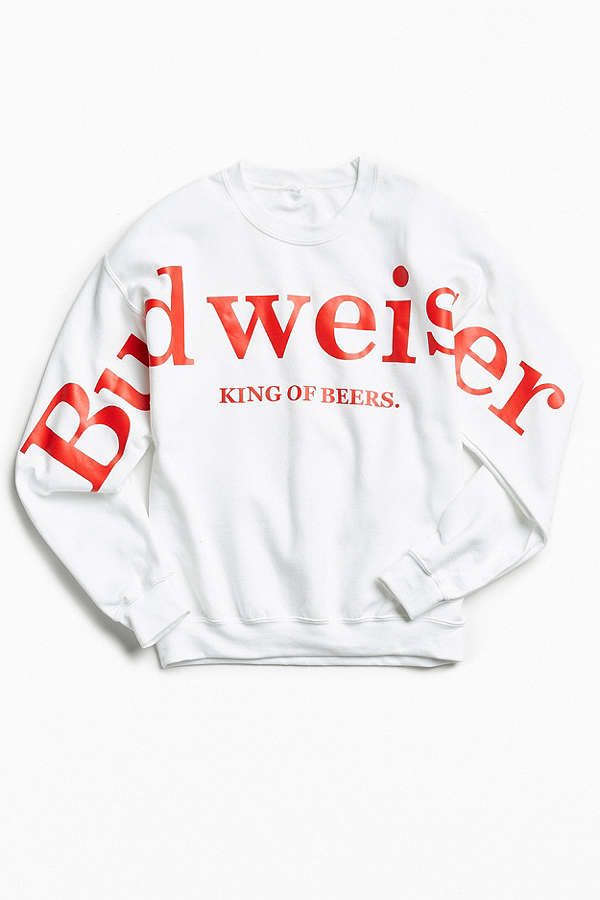 budweiser sweatshirt