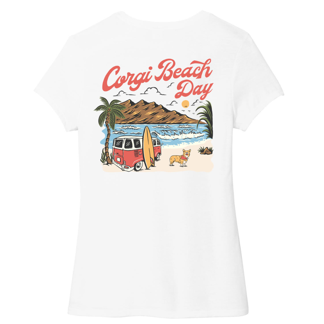CORGI PARADISE  WOMENS FLAT BACK.png