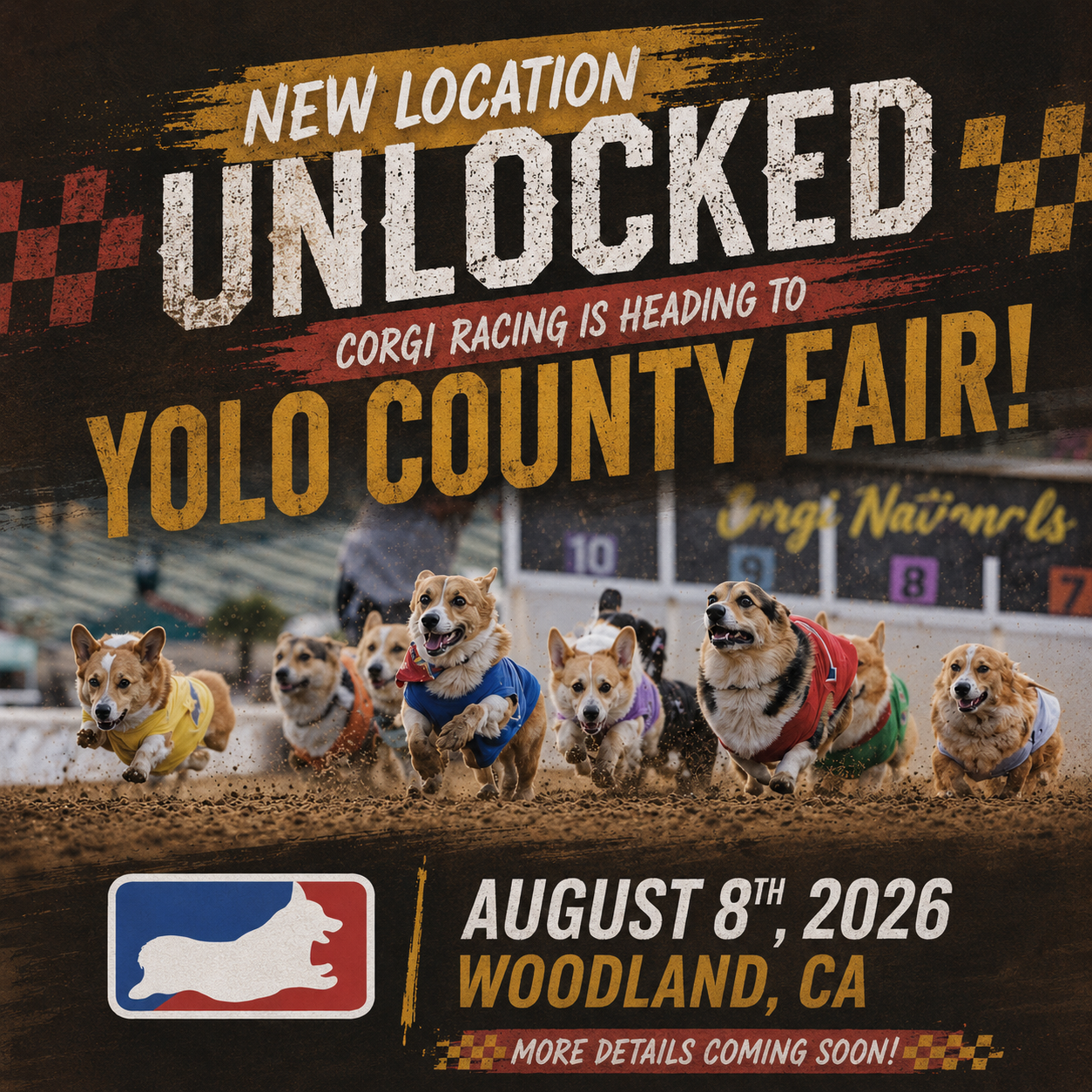 CORGI NATIONALS SUPER SPRINT SERIES at the YOLO COUNTY FAIR