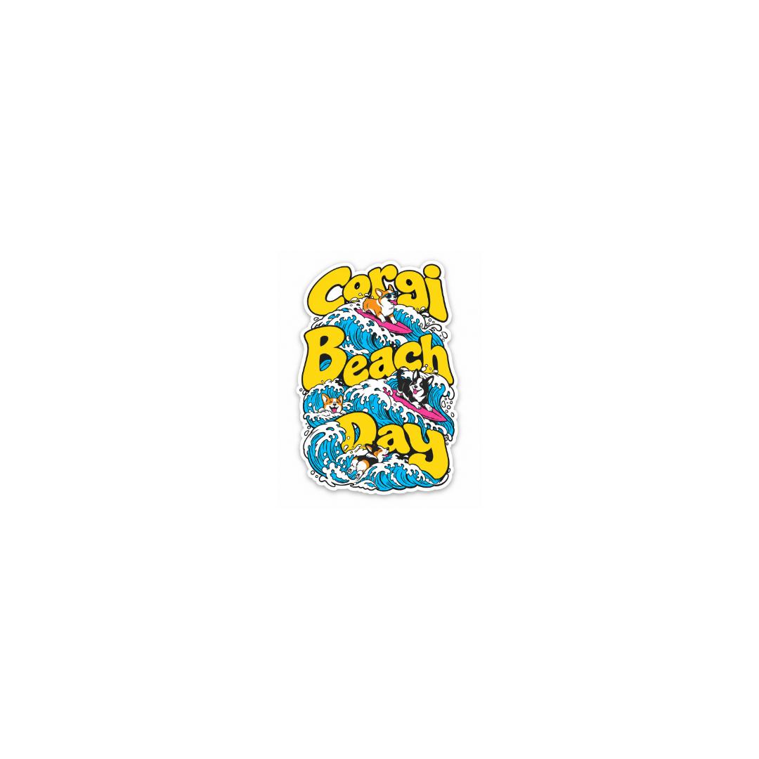 Party Corgis Magnet