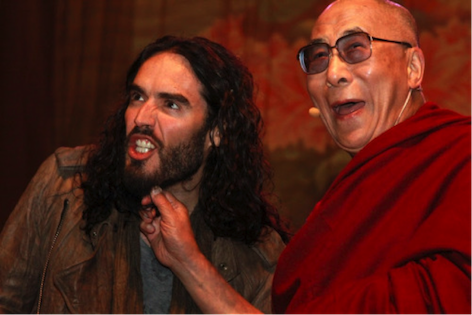 Russell Brand and the Dalai Lama! What a duo.