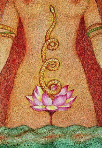 Kundalini energy connects strongly to Tantric practices.