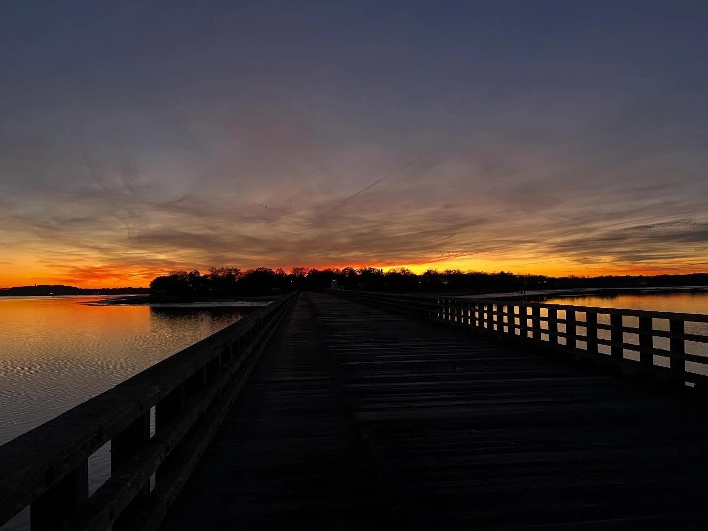 The perfect end to a full day (no filters!!) after bringing my mast to New Bedford for maintenance/upgrade. No better place to hang out&mdash;other than a surf shop or guitar store&mdash;than a boatyard.