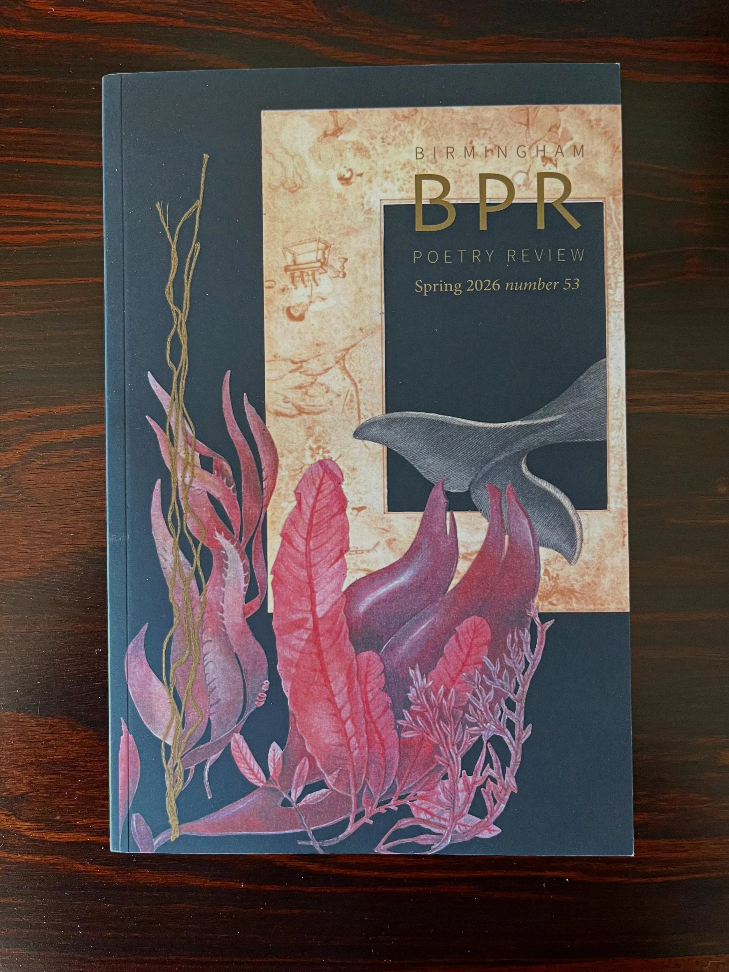 A sample from my 3 newish poems out now in the latest @birminghampoetryreview  This one from my new book MS, from a series of music-oriented forays. Grateful to editor Adam Vines for being included in the latest issue. And for the privilege of being 