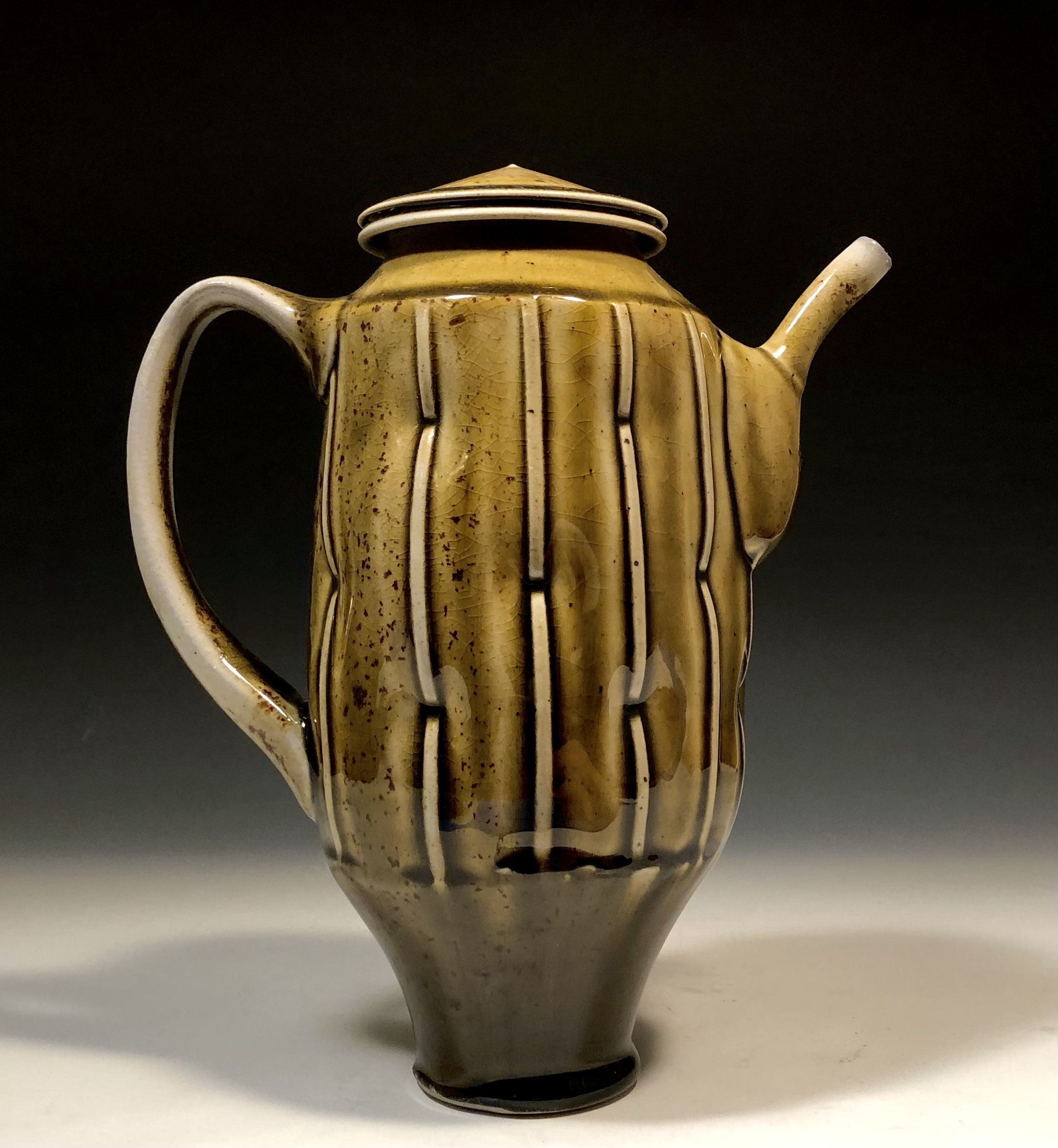 Amber teapot   $39