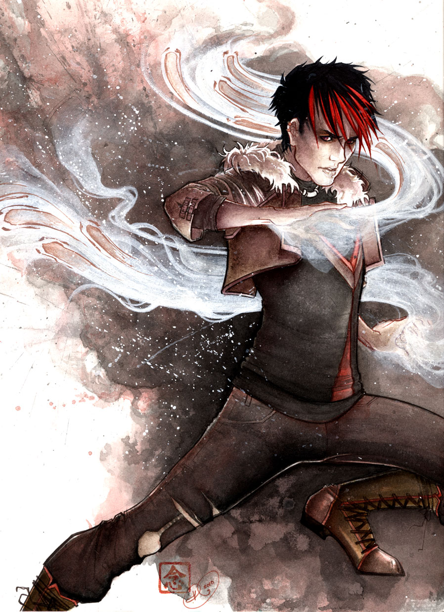 soulslinger 2010 ink, watercolor