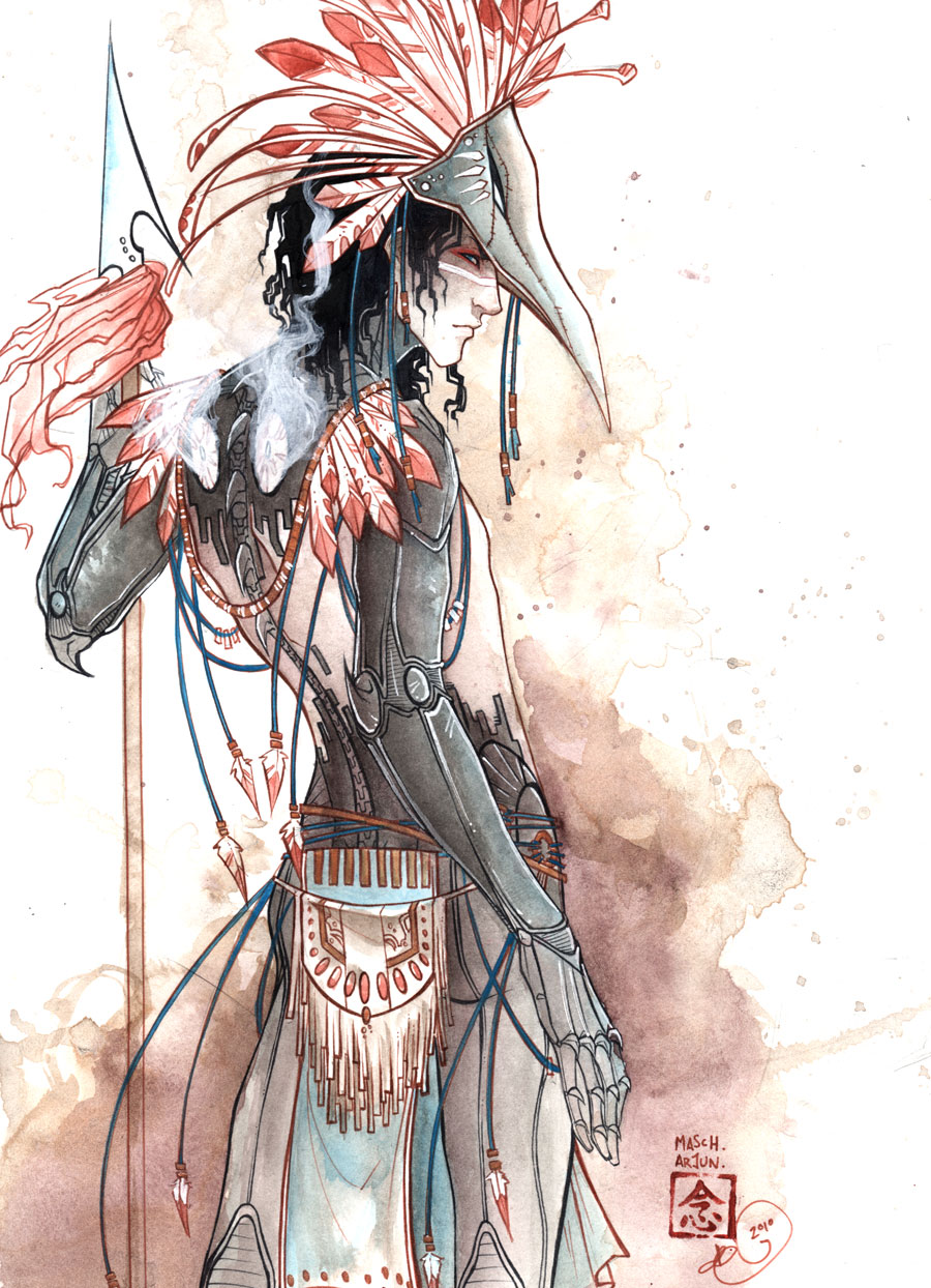 Rival 2010 ink, watercolor