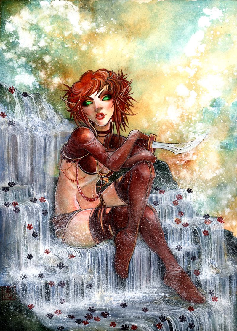 TRICKS OF THE TRADE watercolor, ink, gouache