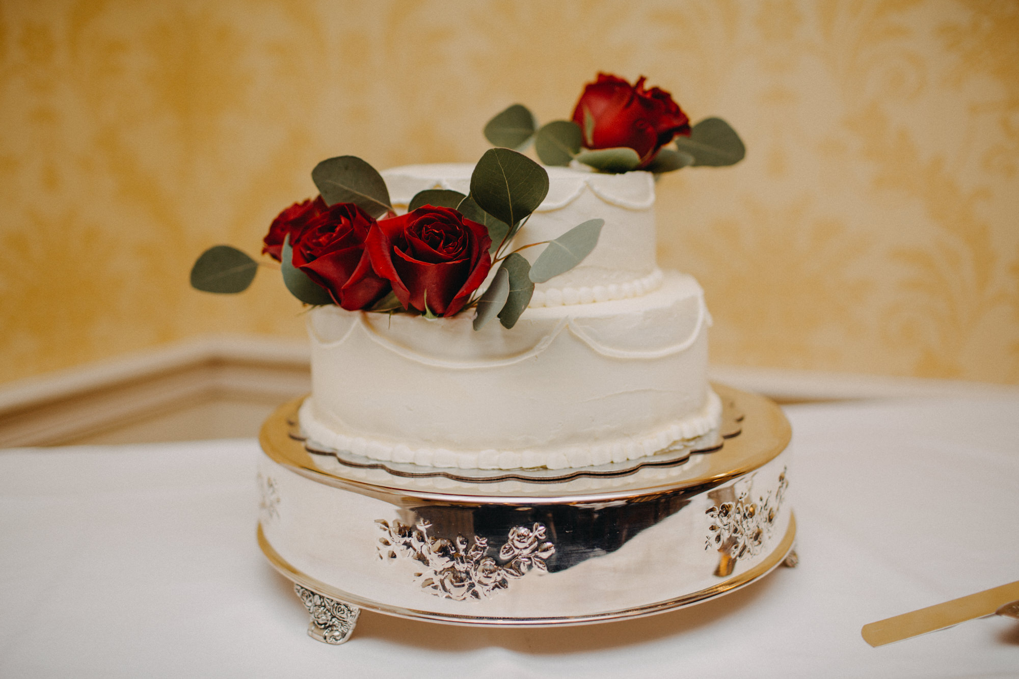 wedding cake at Lynchburg wedding