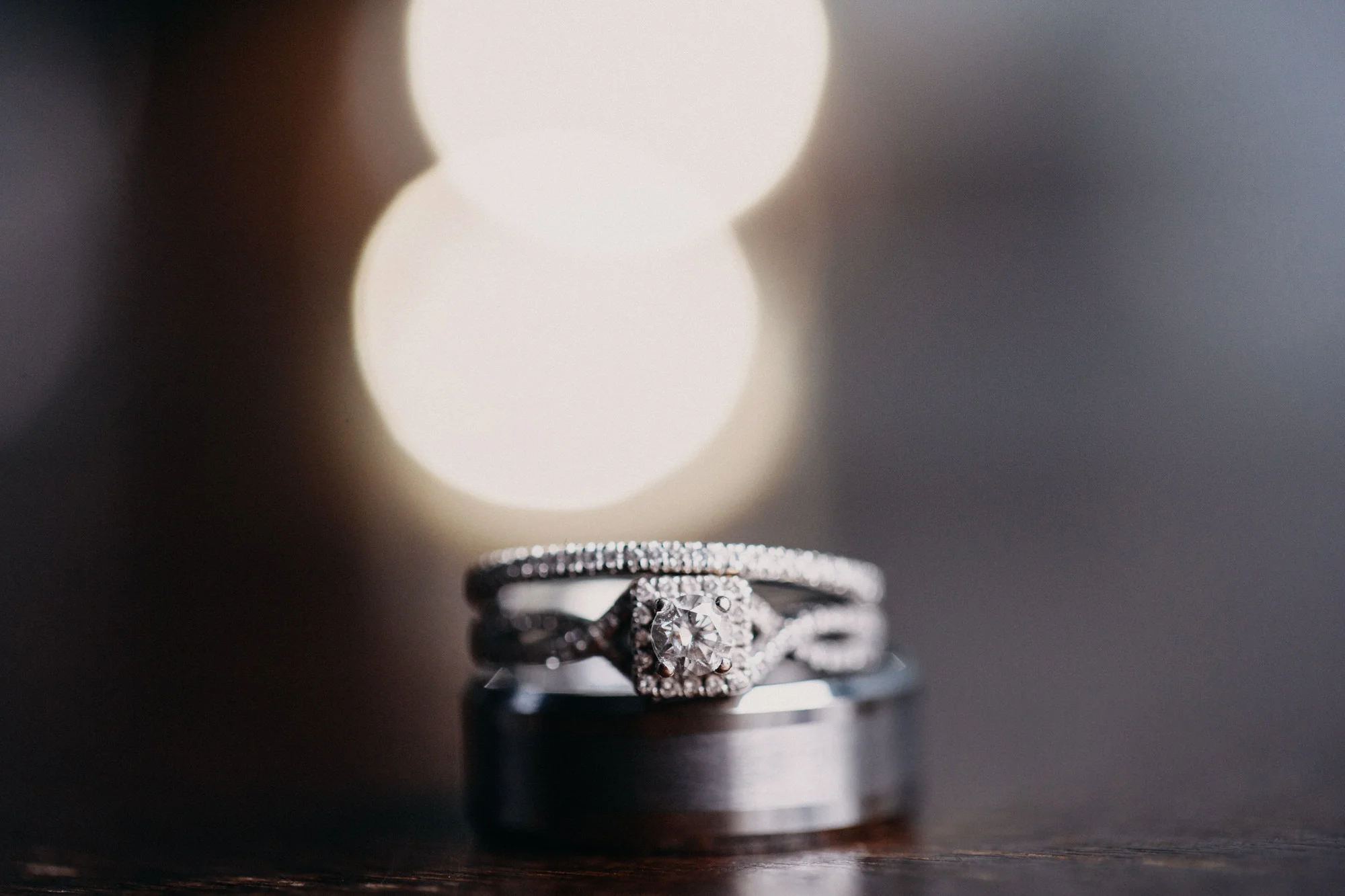 wedding ring at Midlothian wedding