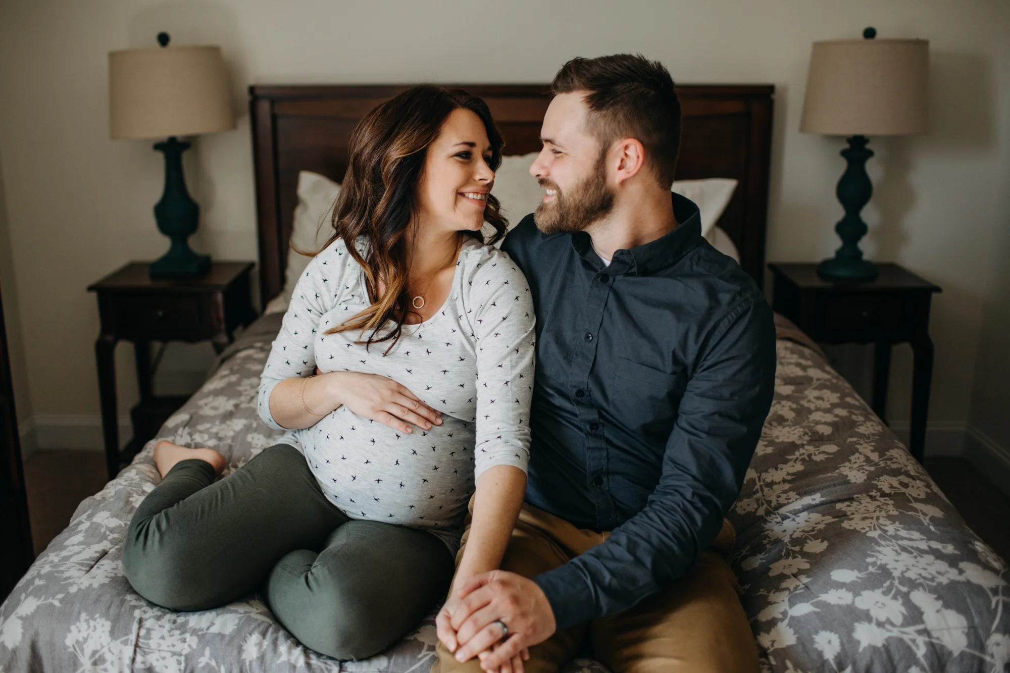 in home maternity/family shoot