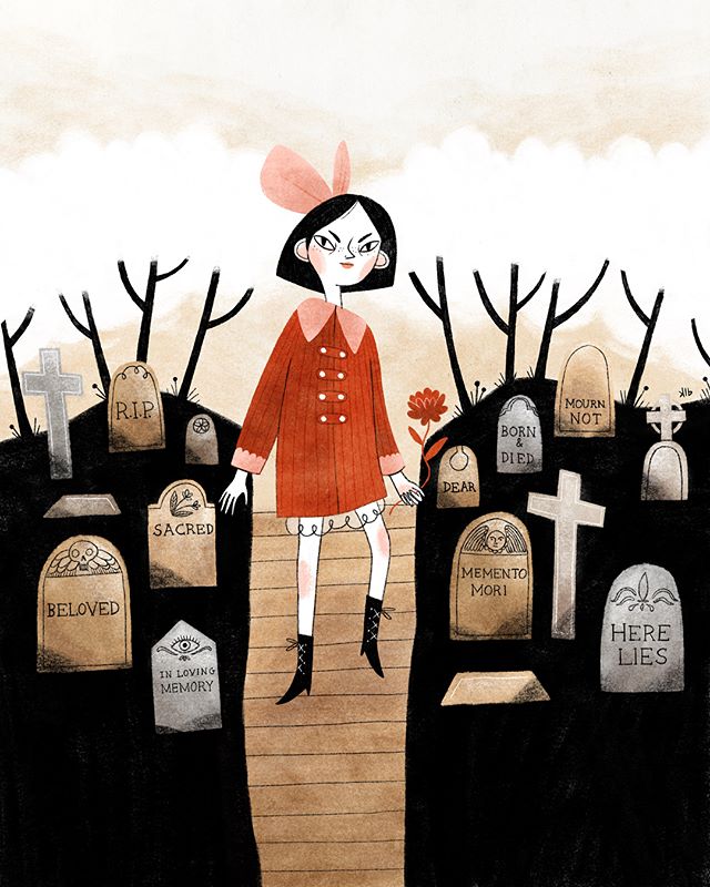&ldquo;Moira placed flowers on the lonely graves when she could. The other kids at school teased her and called her &ldquo;the graveyard girl&rdquo; because she spent so much time in the local cemetery. They were scared of the graveyard, but Moira wa